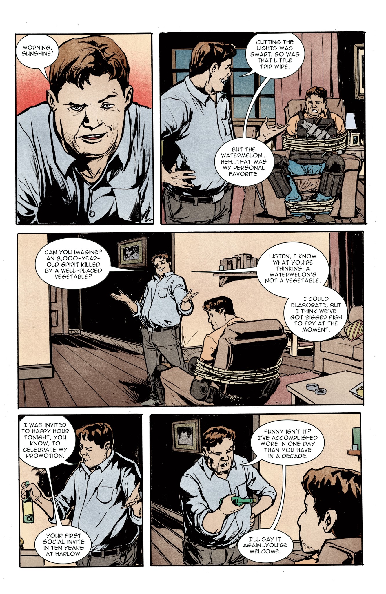 Read online Doppelganger comic -  Issue #3 - 19