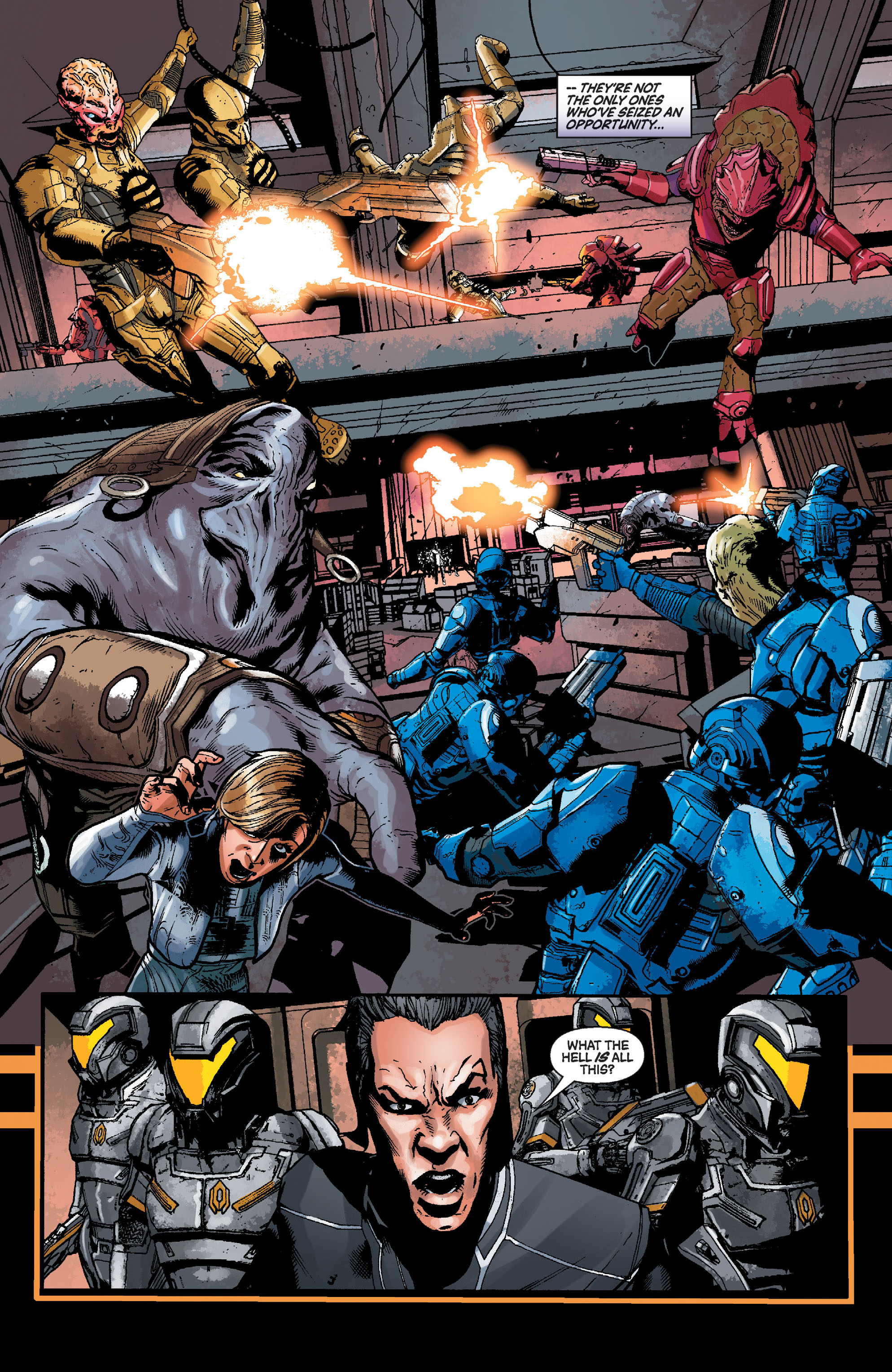 Read online Mass Effect: Invasion comic -  Issue # TPB - 53