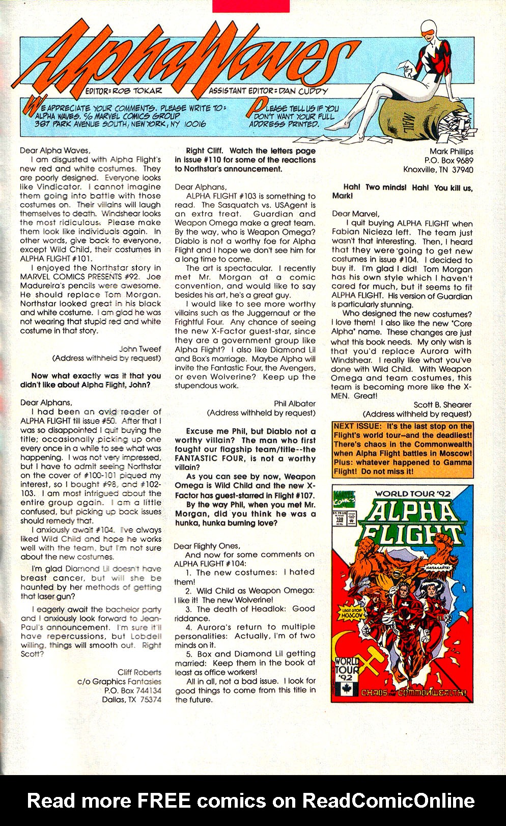 Read online Alpha Flight (1983) comic -  Issue #108 - 24