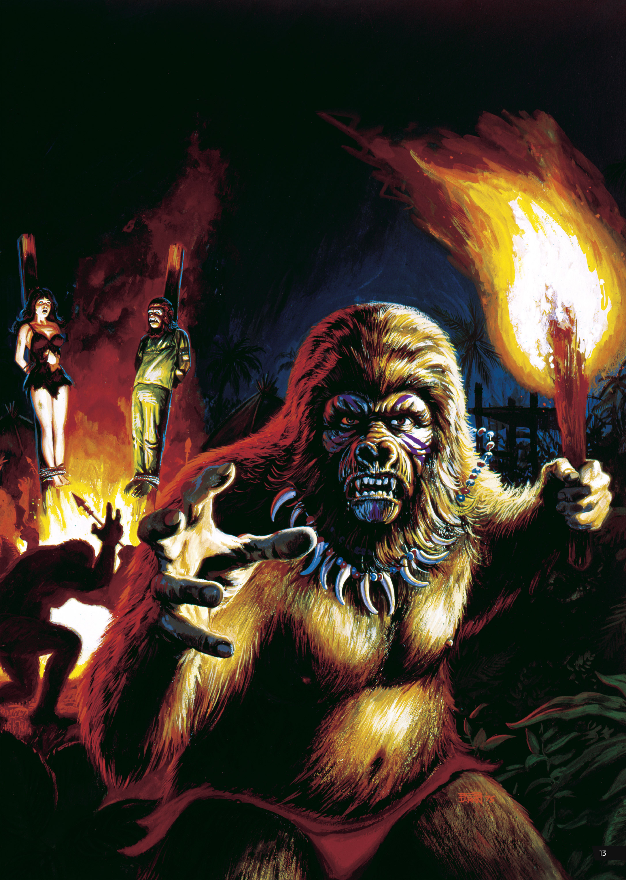 Read online Planet of the Apes Artist Tribute comic -  Issue # TPB - 13