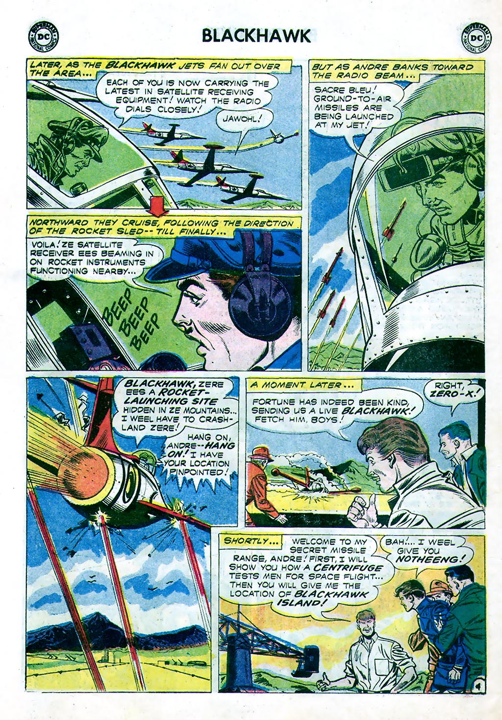 Read online Blackhawk (1957) comic -  Issue #140 - 6