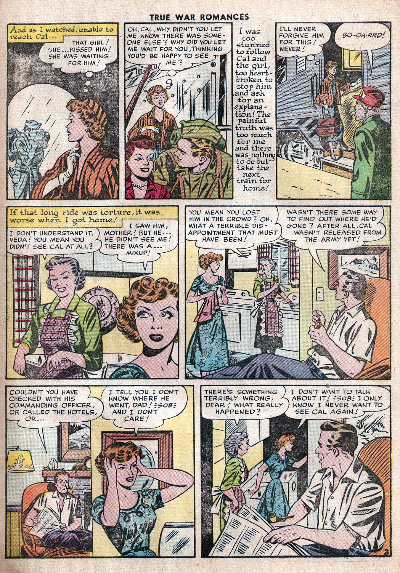 Read online True War Romances comic -  Issue #20 - 5