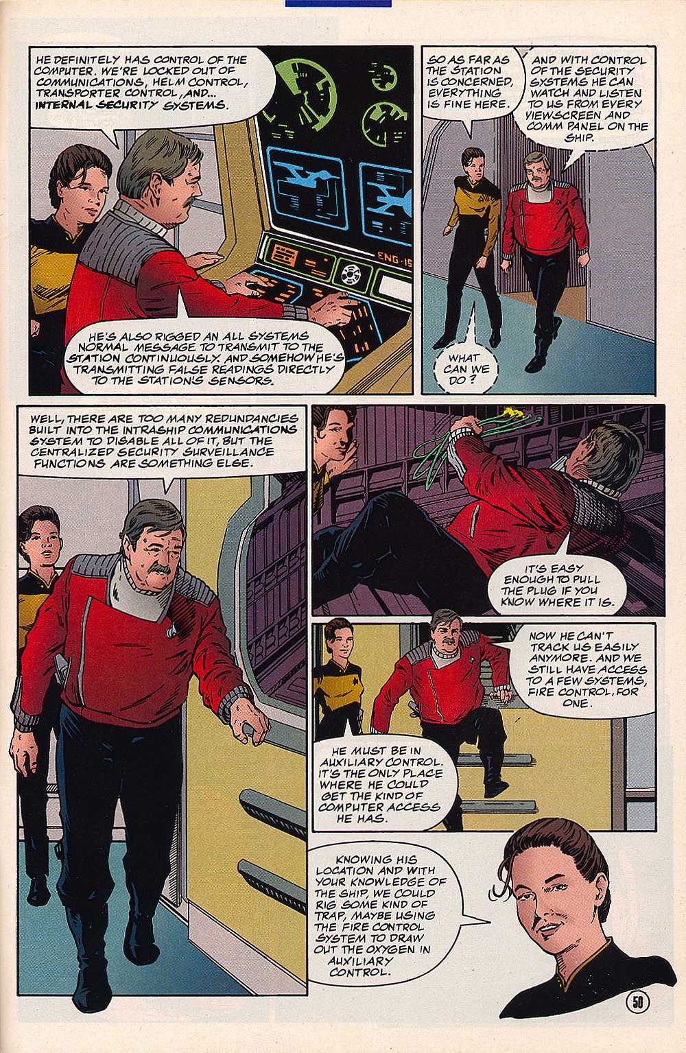 Read online Star Trek: The Next Generation (1989) comic -  Issue # _Special 3 - 49