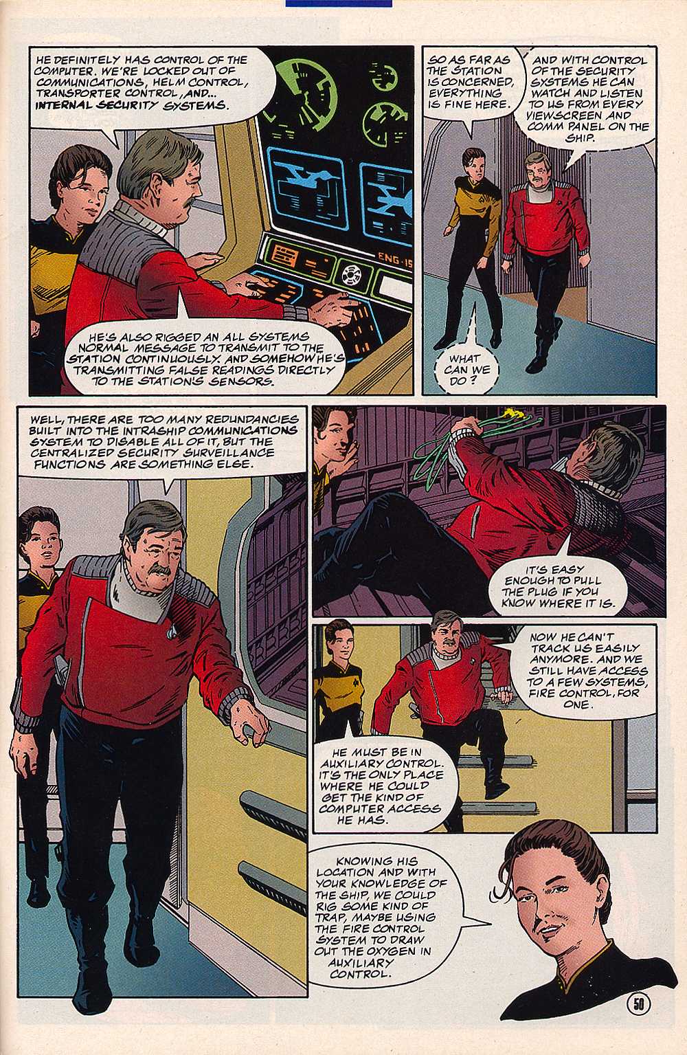 Read online Star Trek: The Next Generation (1989) comic -  Issue # _Special 3 - 49