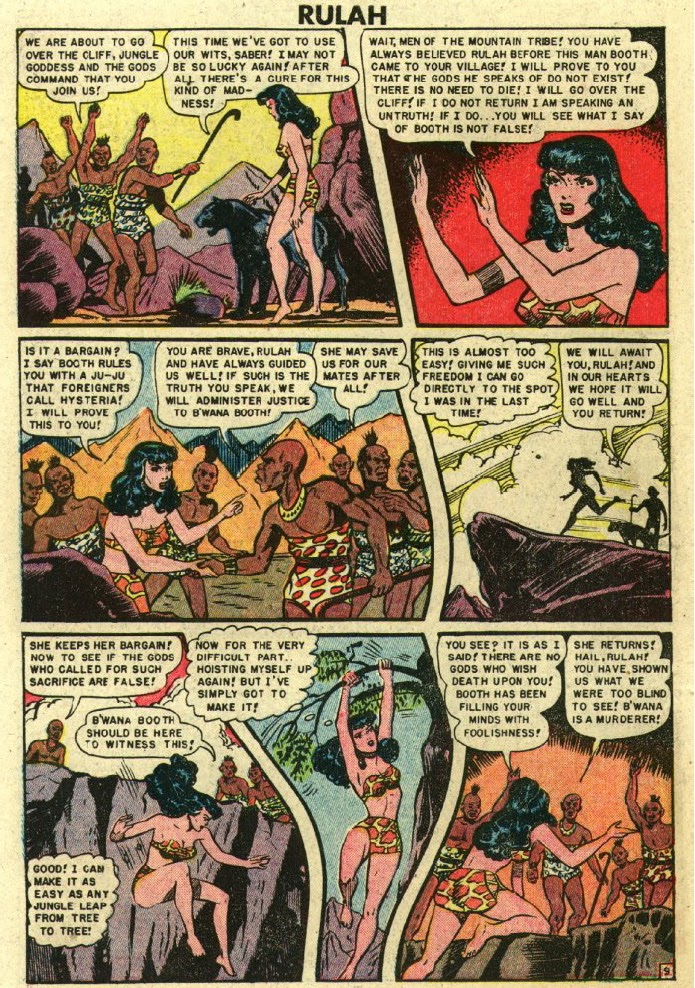 Read online Rulah - Jungle Goddess comic -  Issue #23 - 10
