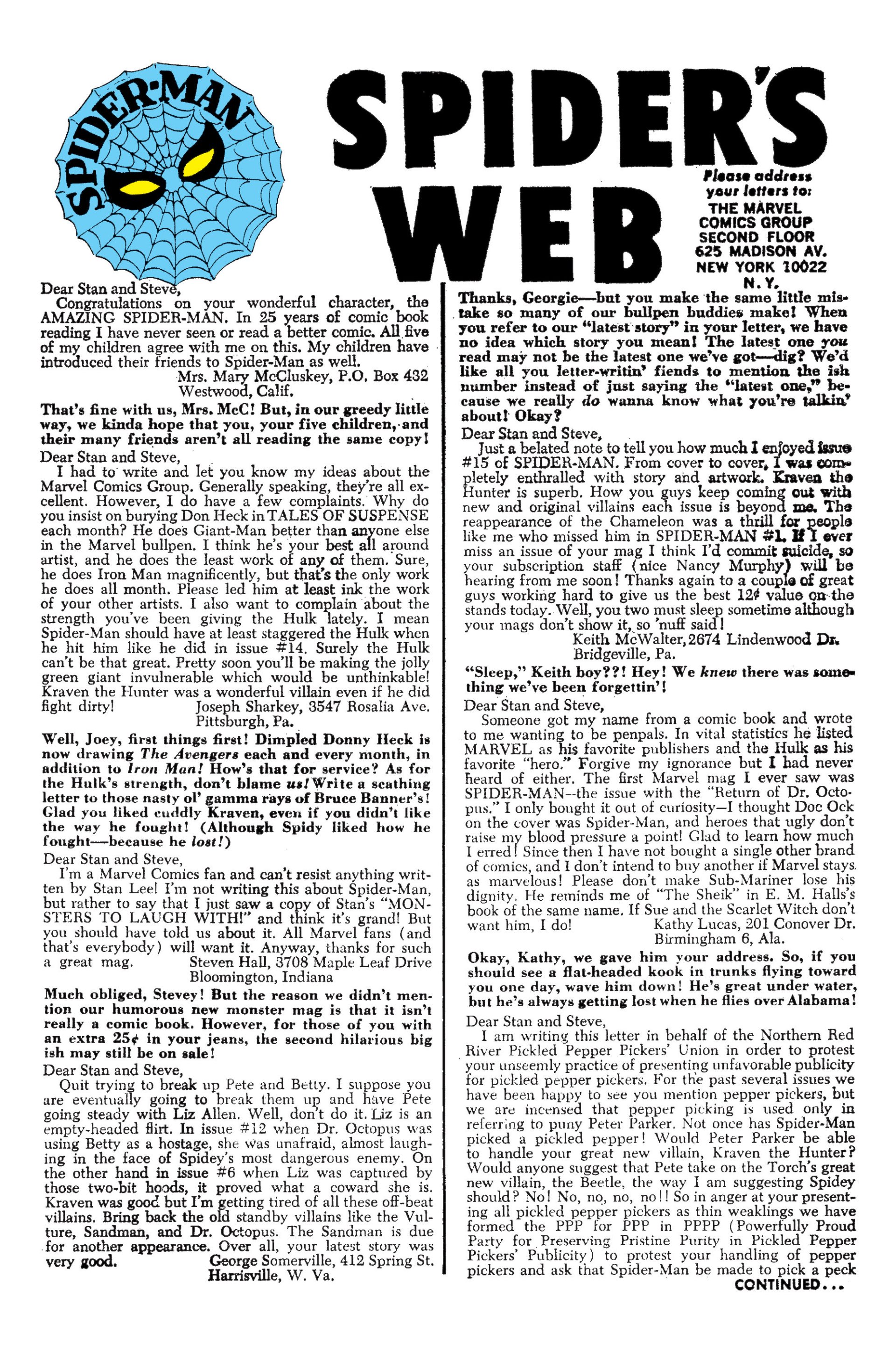 Read online The Amazing Spider-Man (1963) comic -  Issue #19 - 24