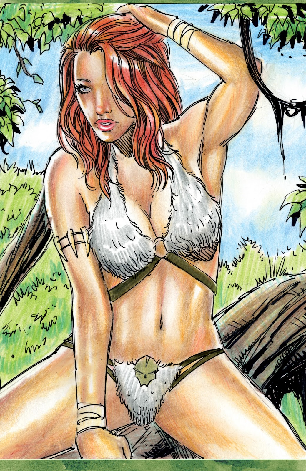 Read online Jungle Fantasy Beauties 2019 comic - Issue TPB - 35.