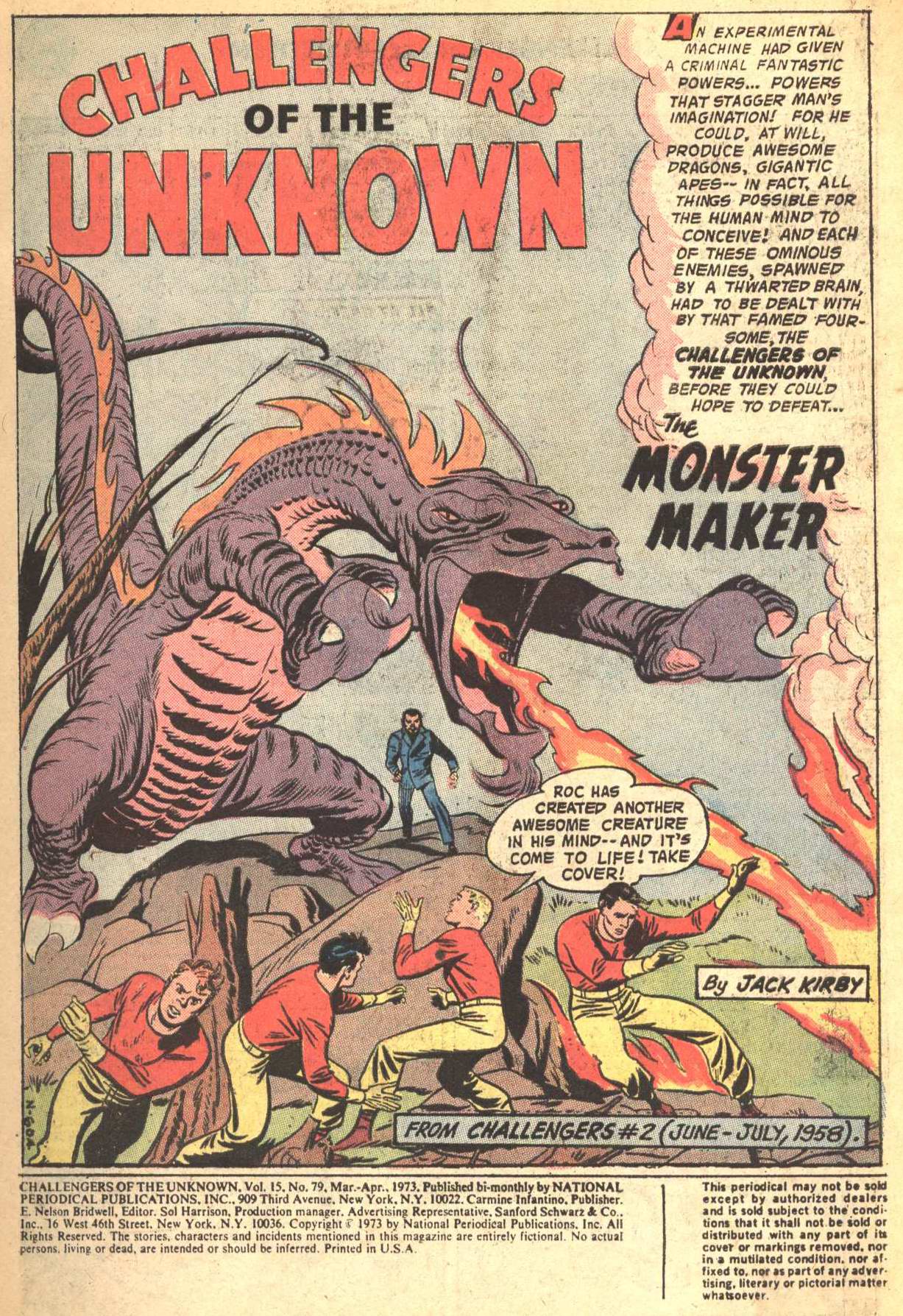 Read online Challengers of the Unknown (1958) comic -  Issue #79 - 3