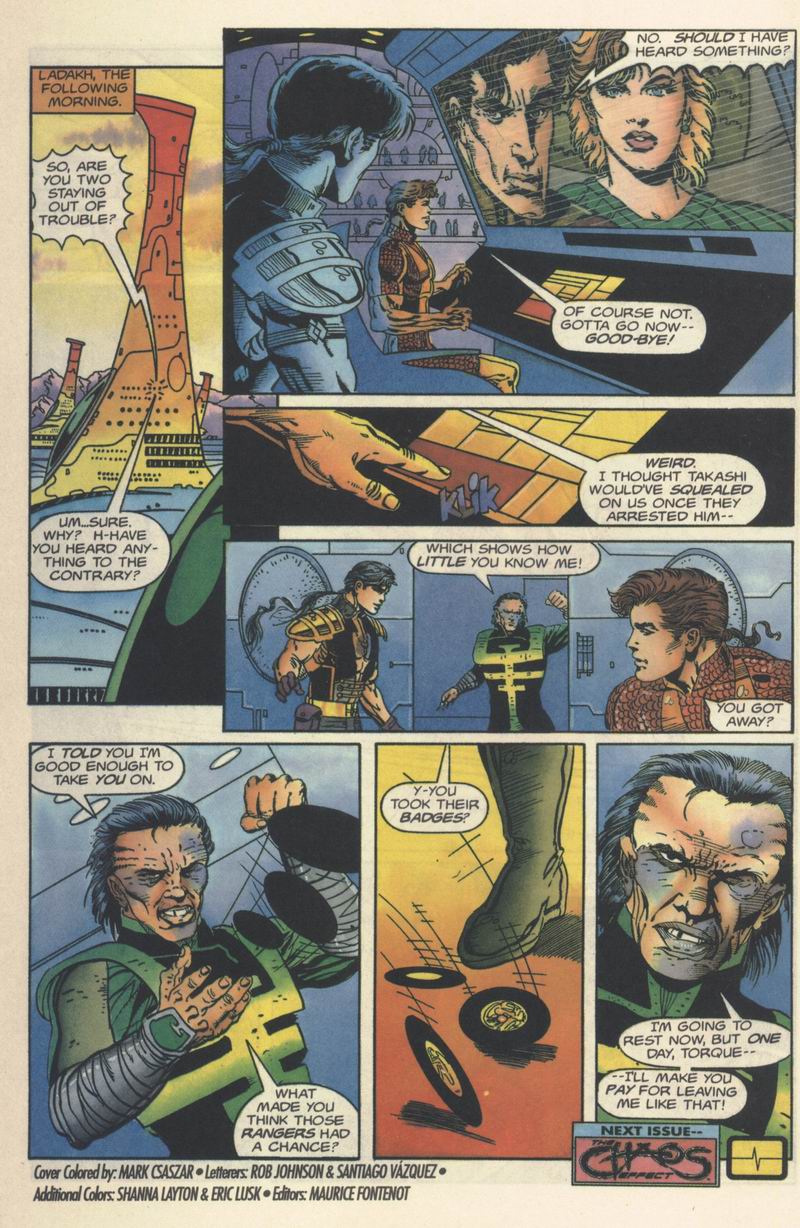 Read online Magnus Robot Fighter (1991) comic -  Issue #40 - 22