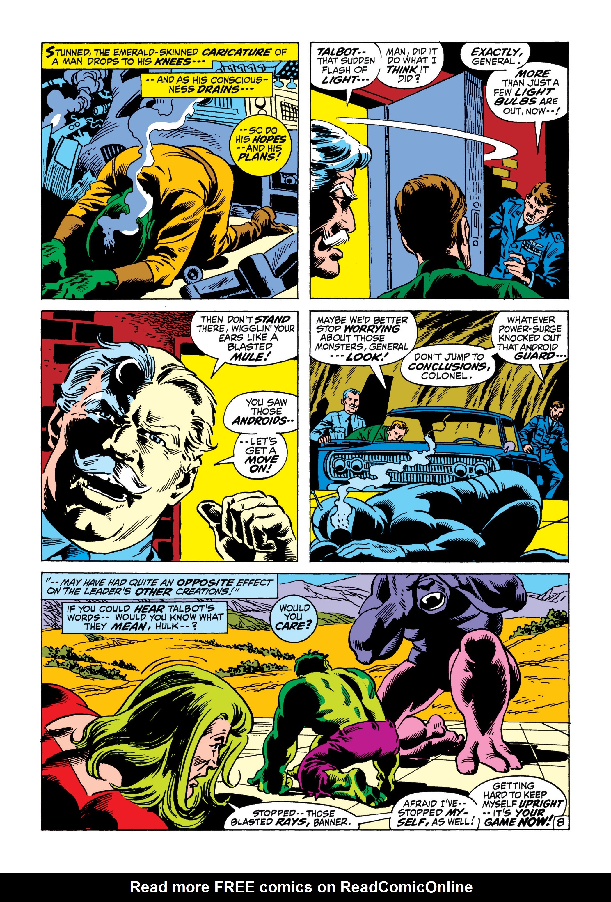Read online Marvel Masterworks: The Incredible Hulk comic -  Issue # TPB 8 (Part 1) - 71