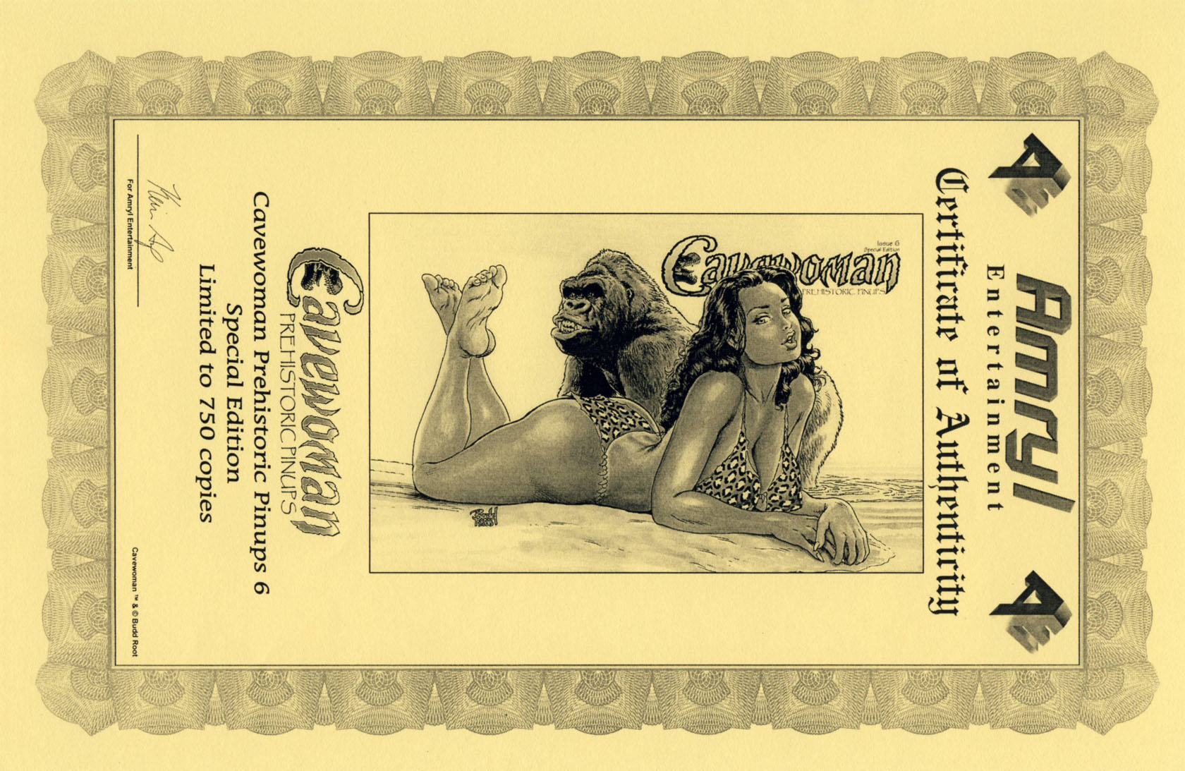 Read online Cavewoman: Prehistoric Pinups comic -  Issue #6 - 29