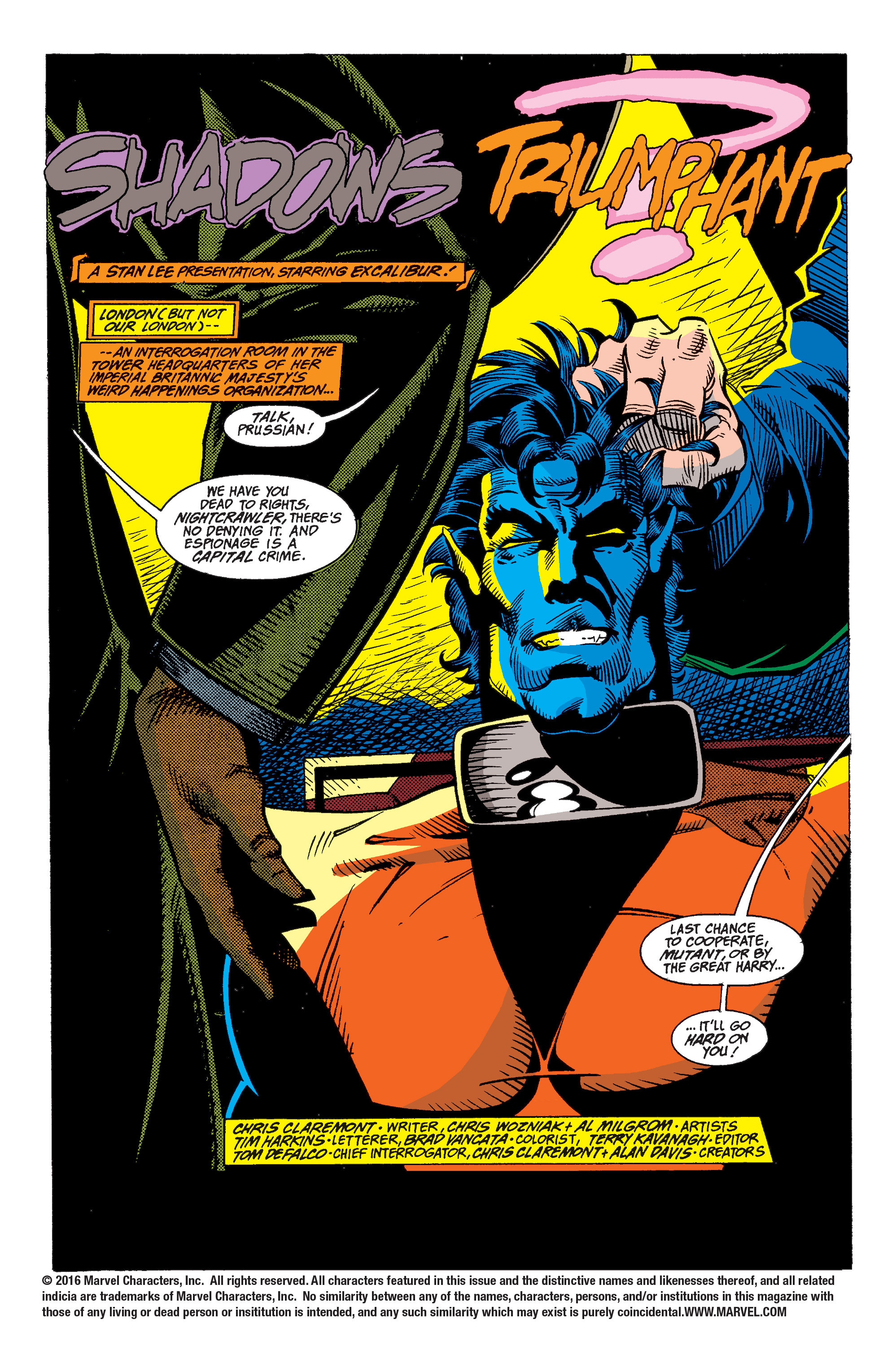 Read online Excalibur (1988) comic -  Issue #22 - 2