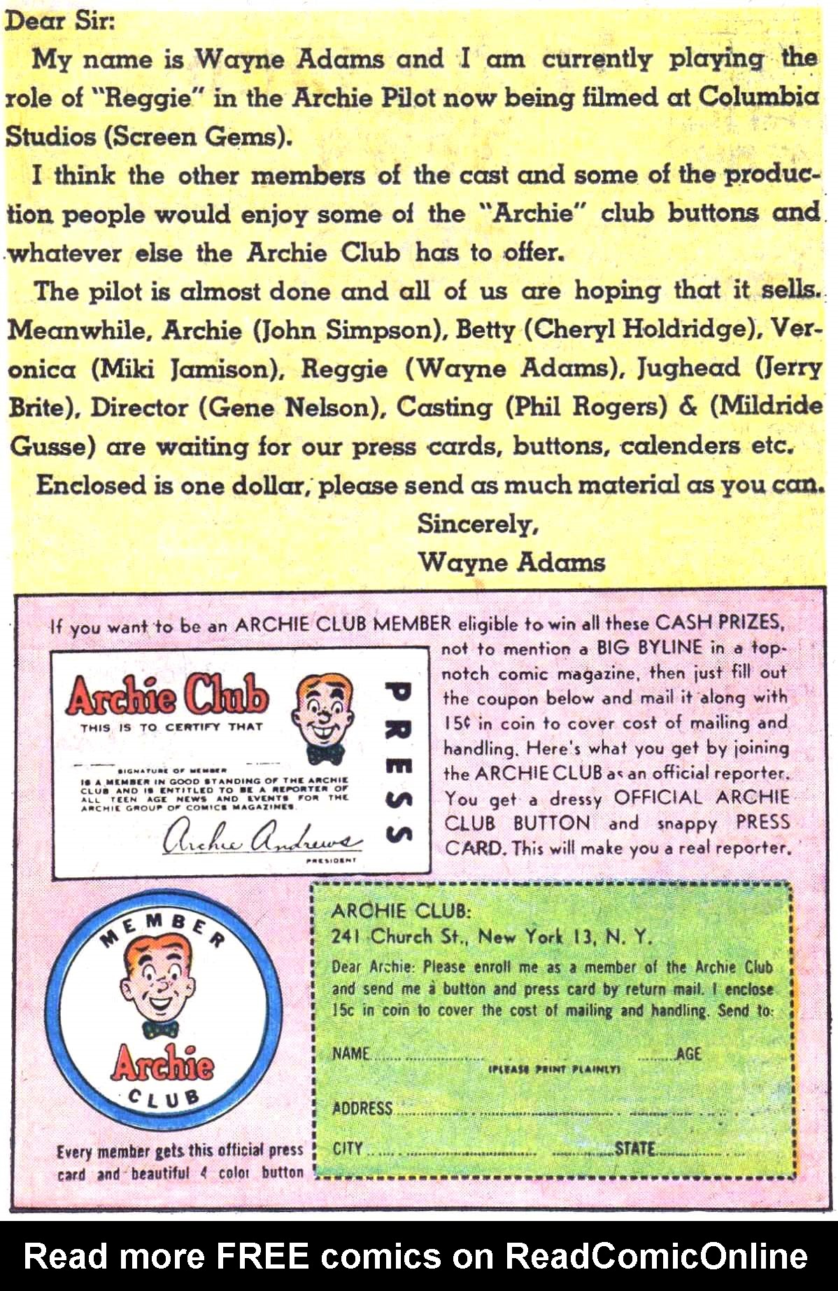 Read online Life With Archie (1958) comic -  Issue #21 - 27