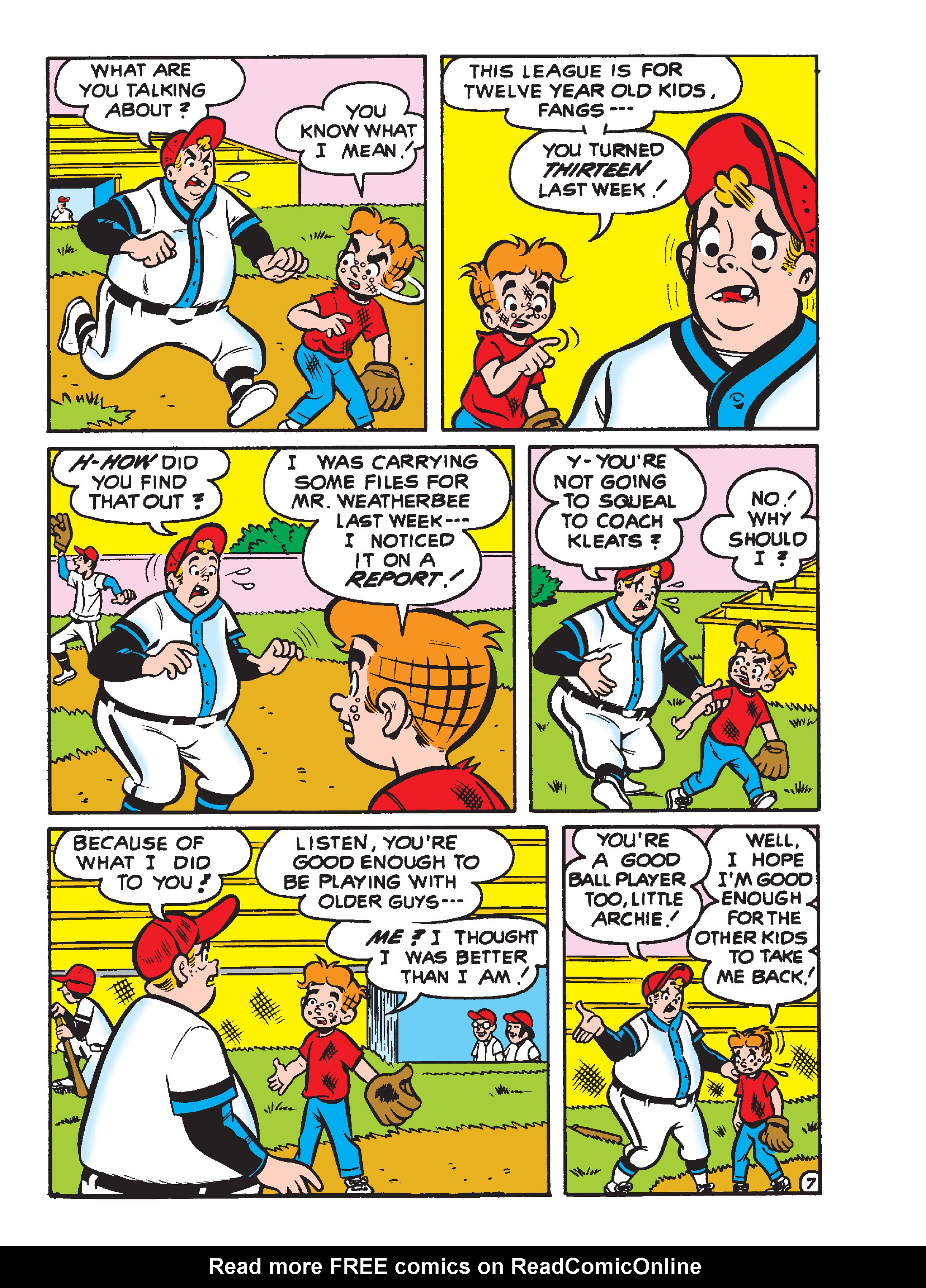 Read online Archie's Funhouse Double Digest comic -  Issue #19 - 166