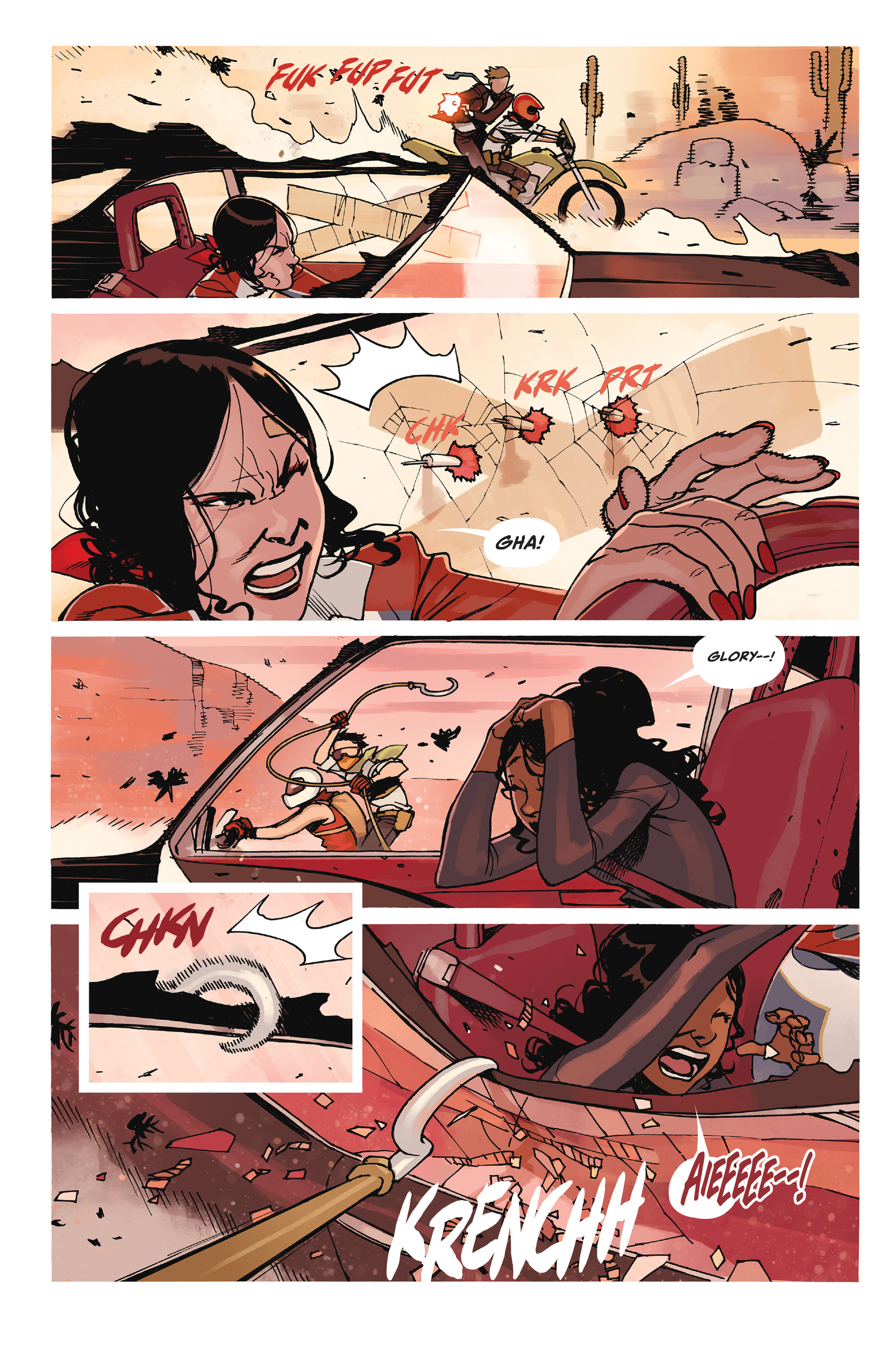 Read online Death Or Glory comic -  Issue #8 - 15