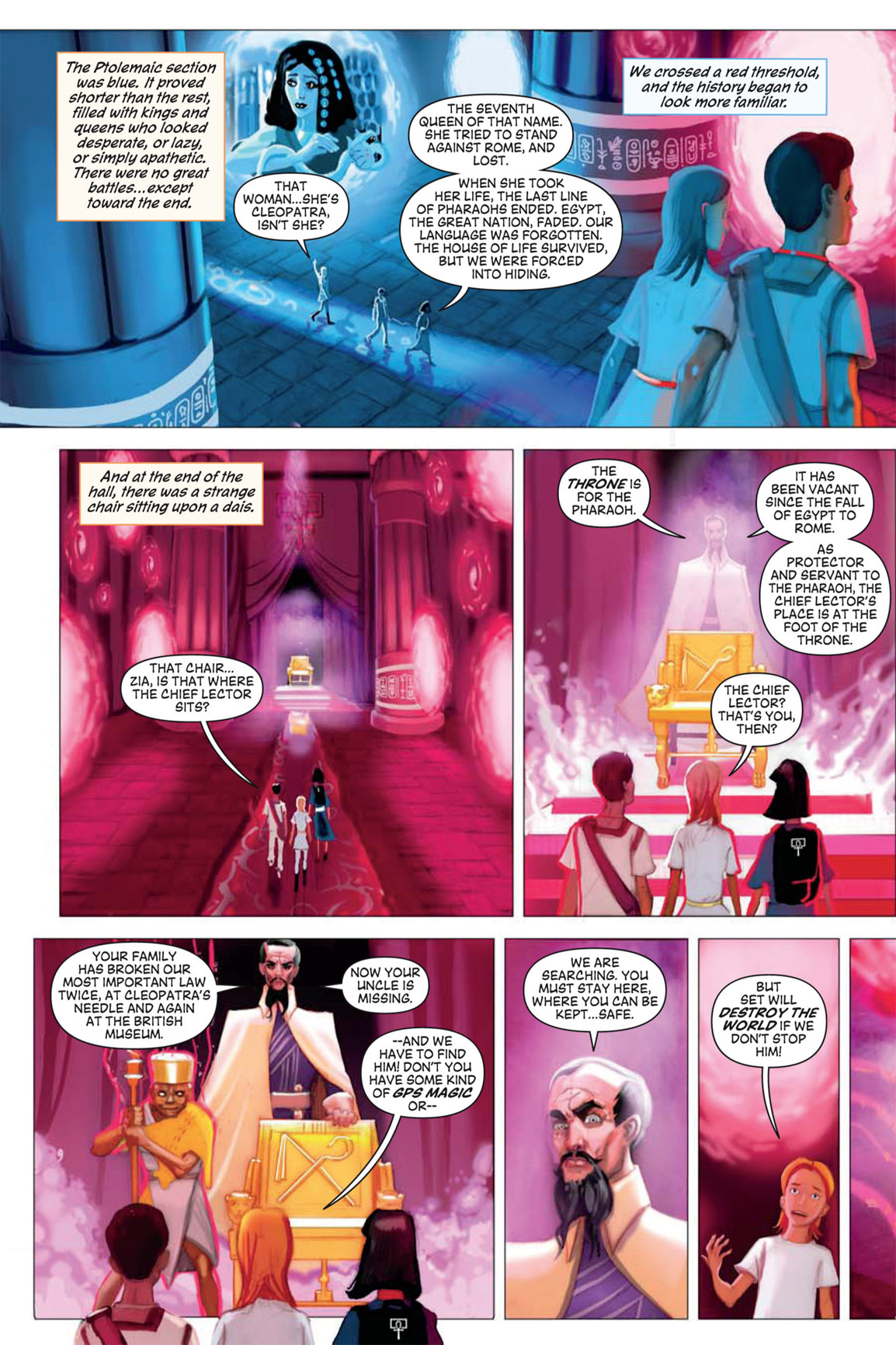 Read online The Kane Chronicles comic -  Issue # TPB 1 - 64