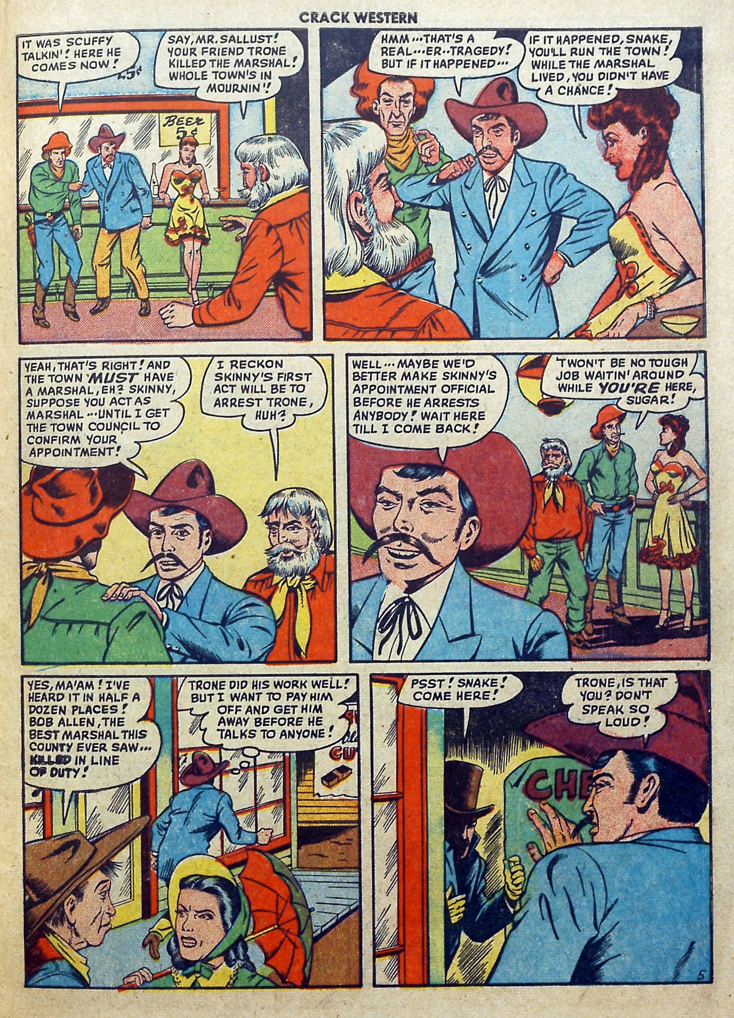 Read online Crack Western comic -  Issue #64 - 31