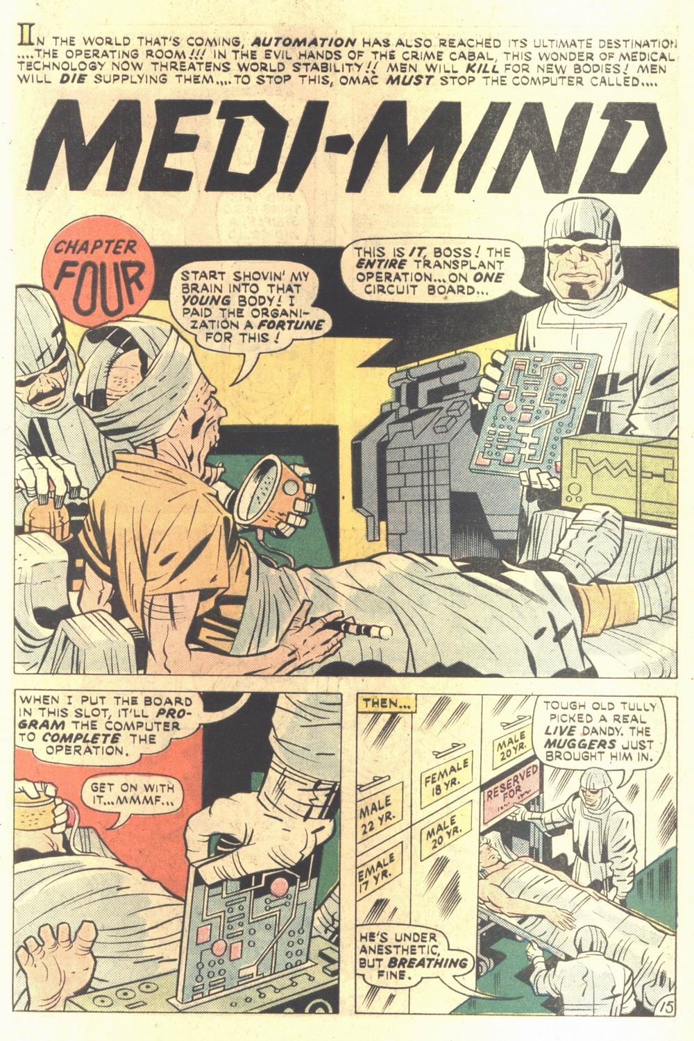 Read online OMAC (1974) comic -  Issue #6 - 16