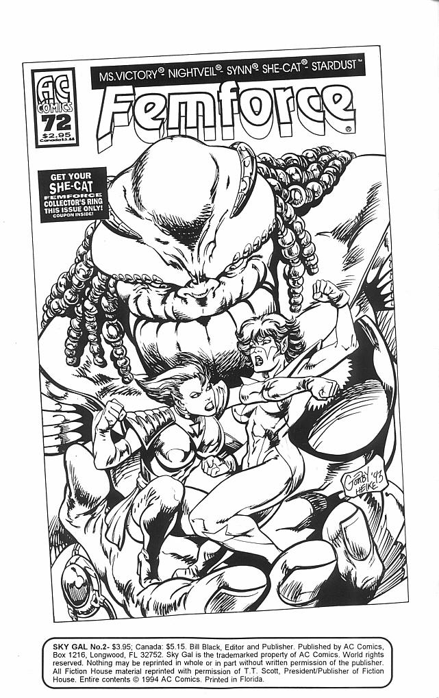 Read online Sky Gal comic -  Issue #2 - 2