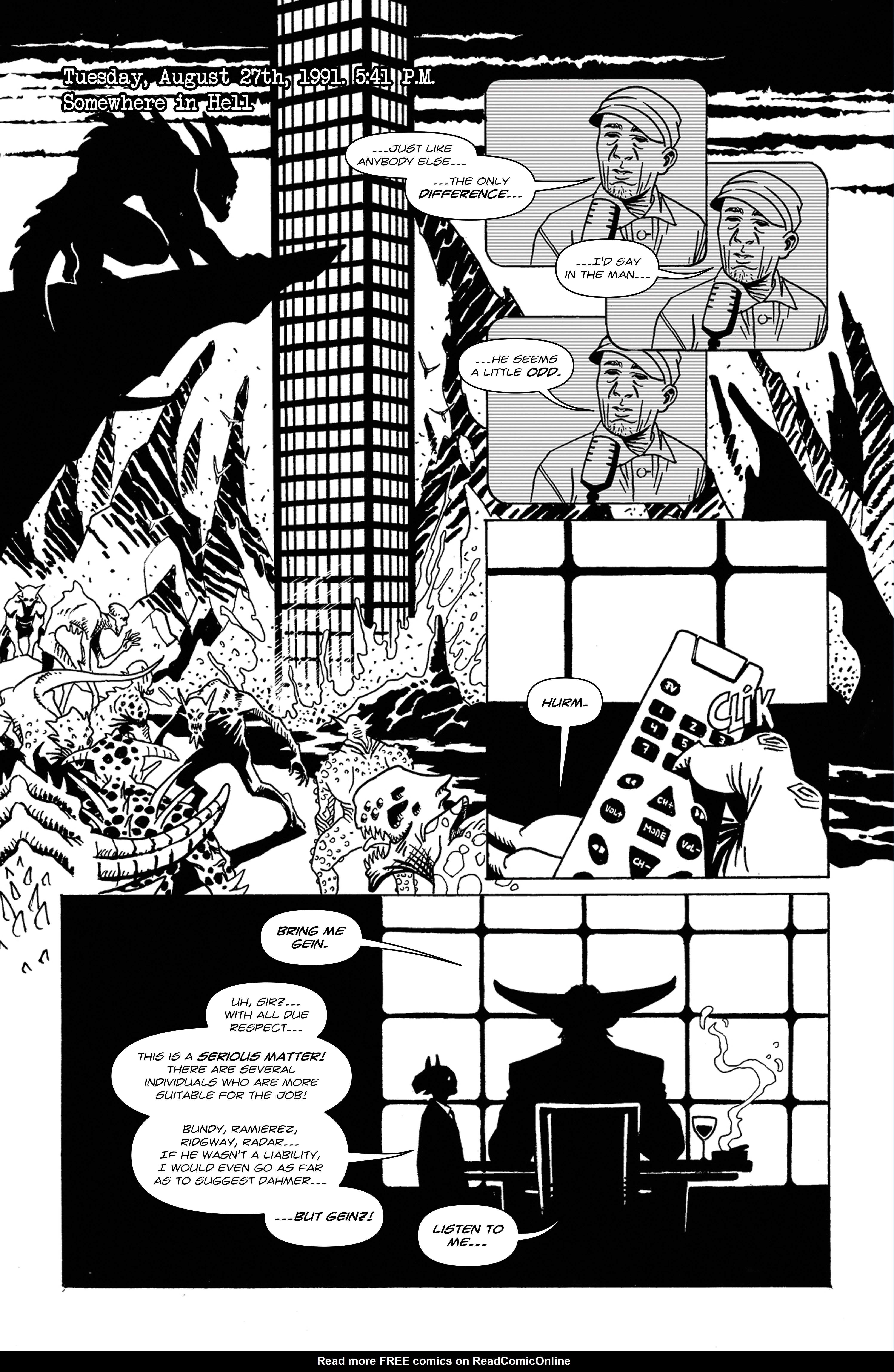 Read online Ed Gein: Demon Hunter comic -  Issue #1 - 8