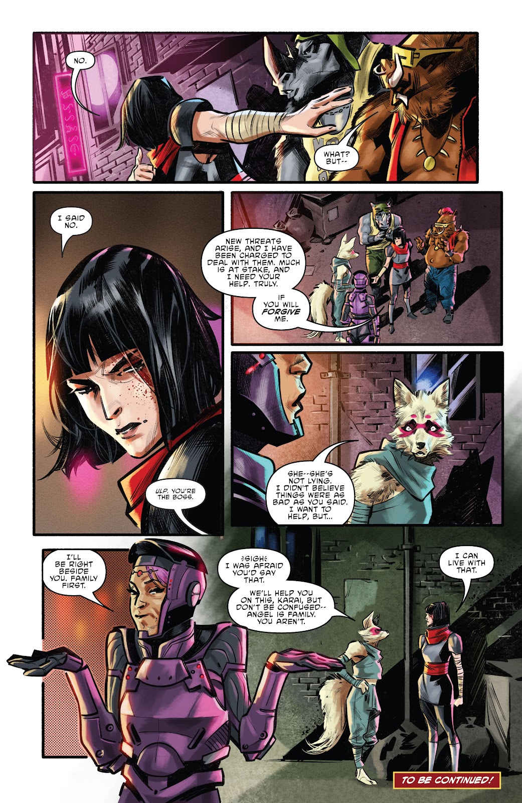 Teenage Mutant Ninja Turtles: The Armageddon Game - The Alliance issue 3 - Page 23