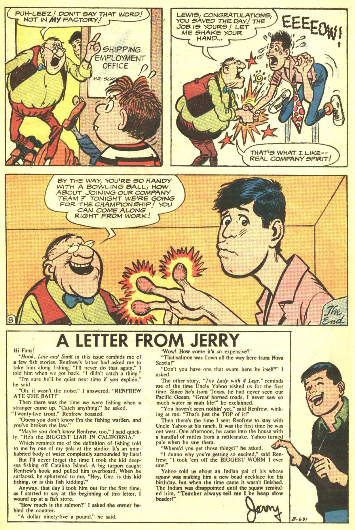 Read online The Adventures of Jerry Lewis comic -  Issue #120 - 9