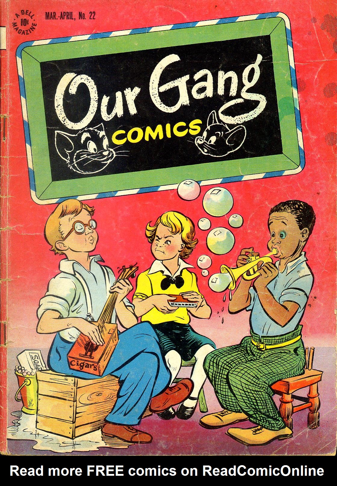 Read online Our Gang Comics comic -  Issue #22 - 1