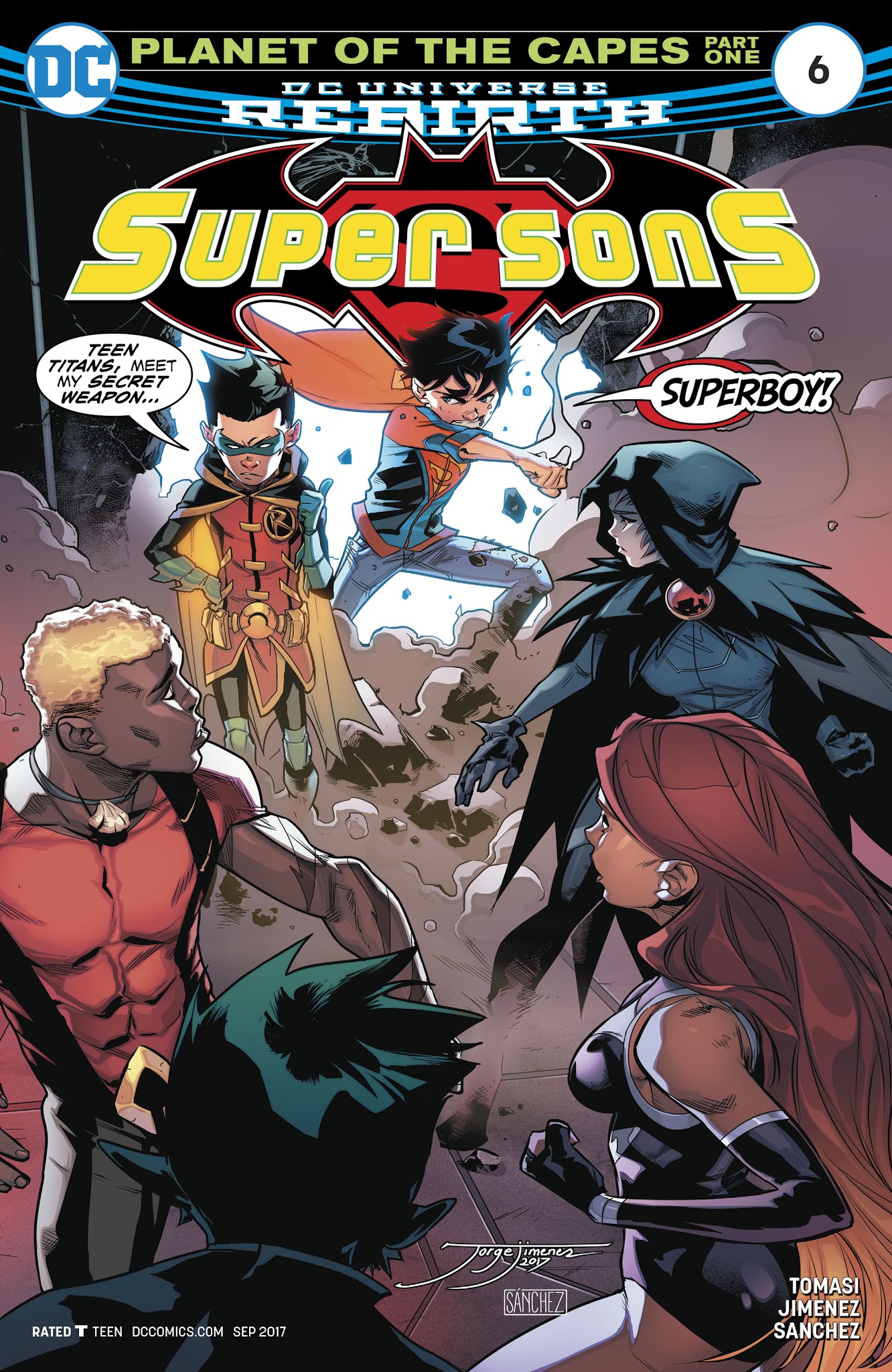 Read online Super Sons comic -  Issue #6 - 1