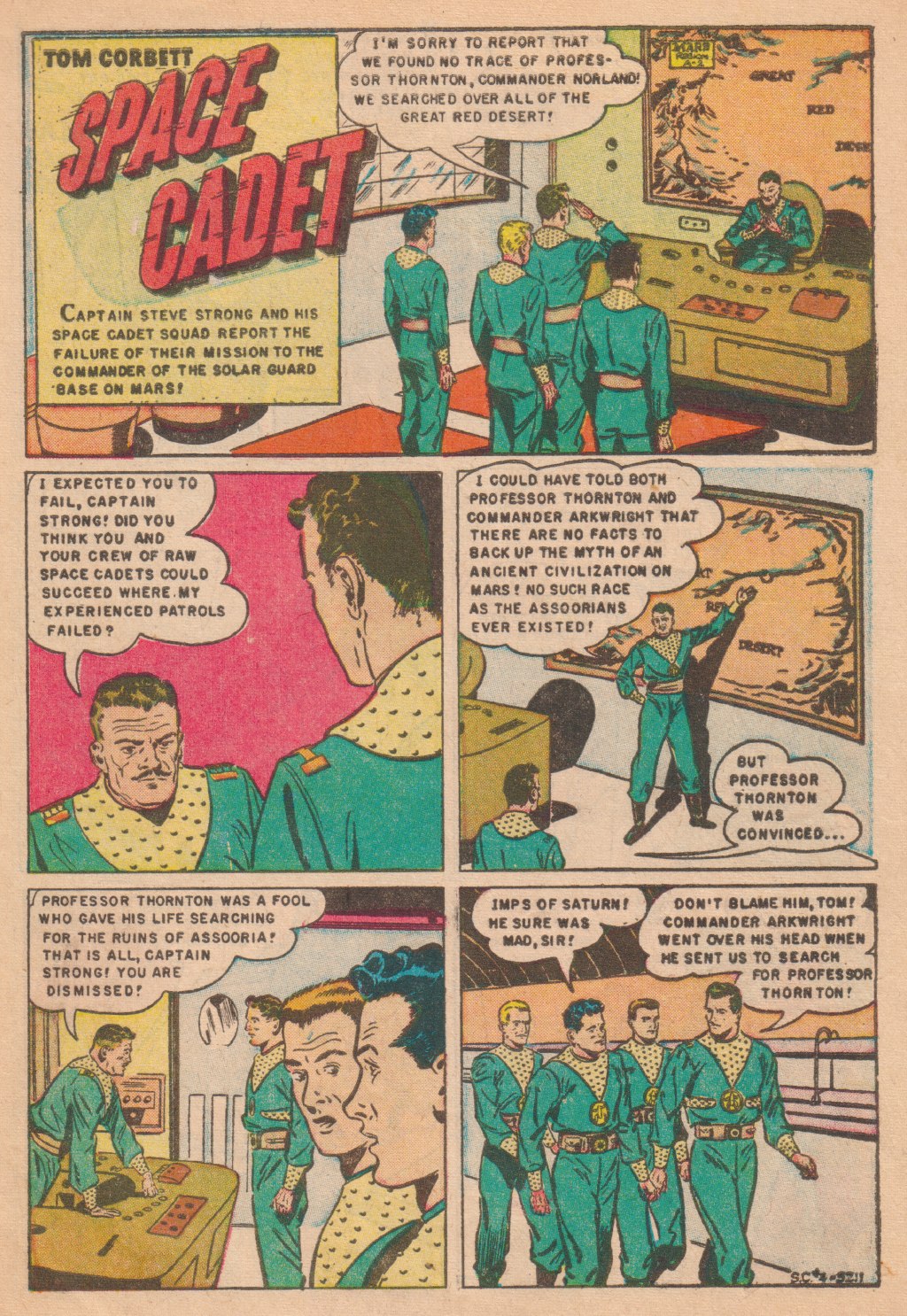 Read online Tom Corbett, Space Cadet comic -  Issue #4 - 3