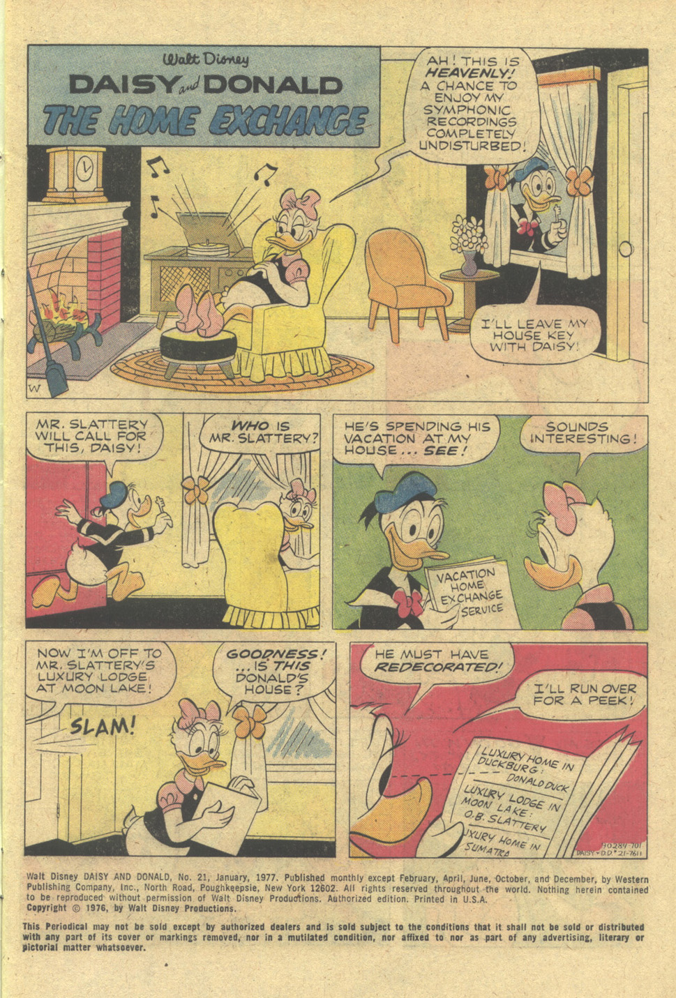 Read online Walt Disney Daisy and Donald comic -  Issue #21 - 3