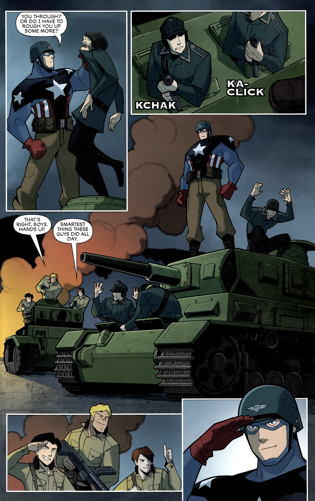 Read online Captain America: Fighting Avenger comic -  Issue # Full - 23
