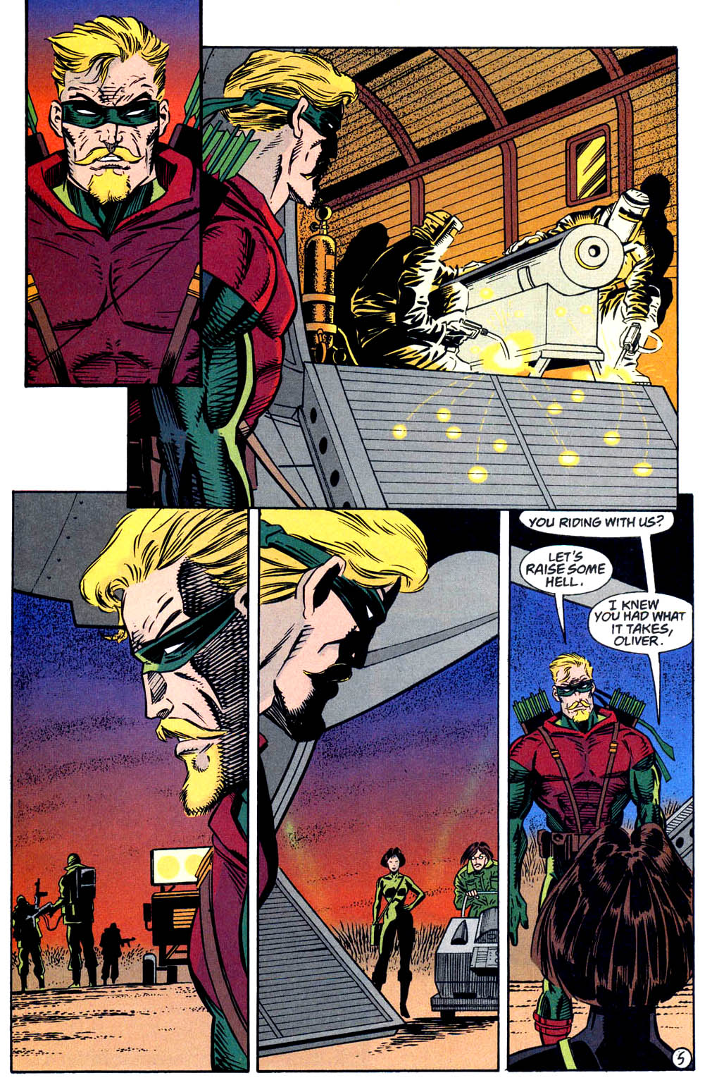 Read online Green Arrow (1988) comic -  Issue #100 - 6