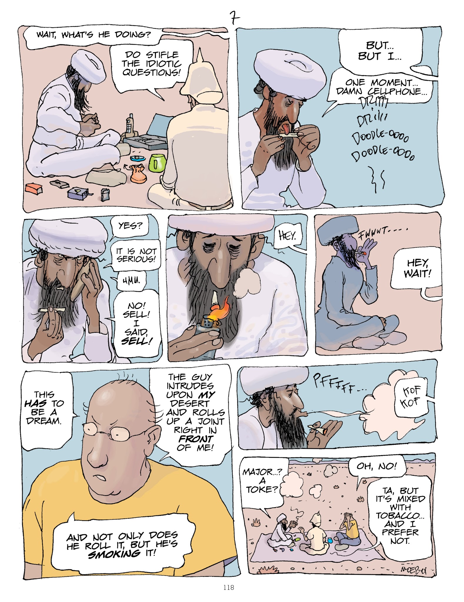 Read online Moebius Library comic -  Issue # TPB 2 - 117