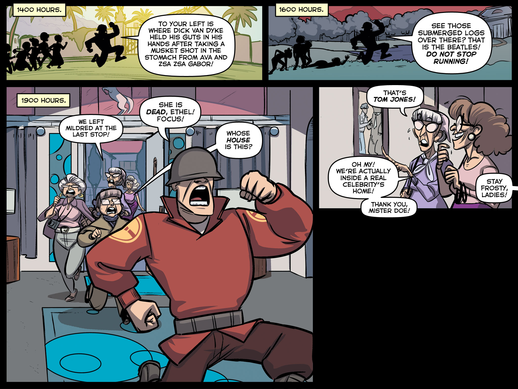 Read online Team Fortress 2 comic -  Issue #1 - 38