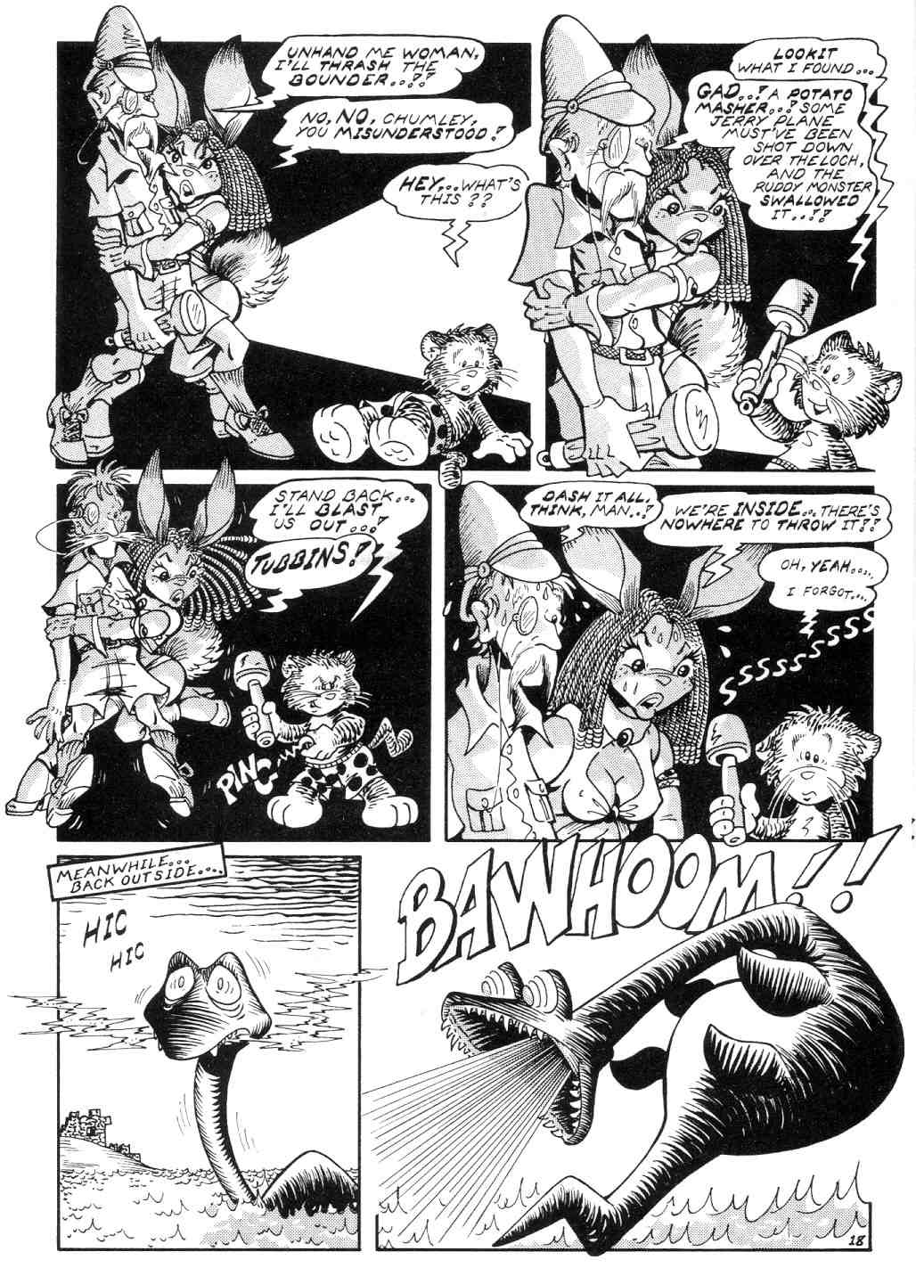 Read online Army  Surplus Komikz Featuring: Cutey Bunny comic -  Issue #3 - 21