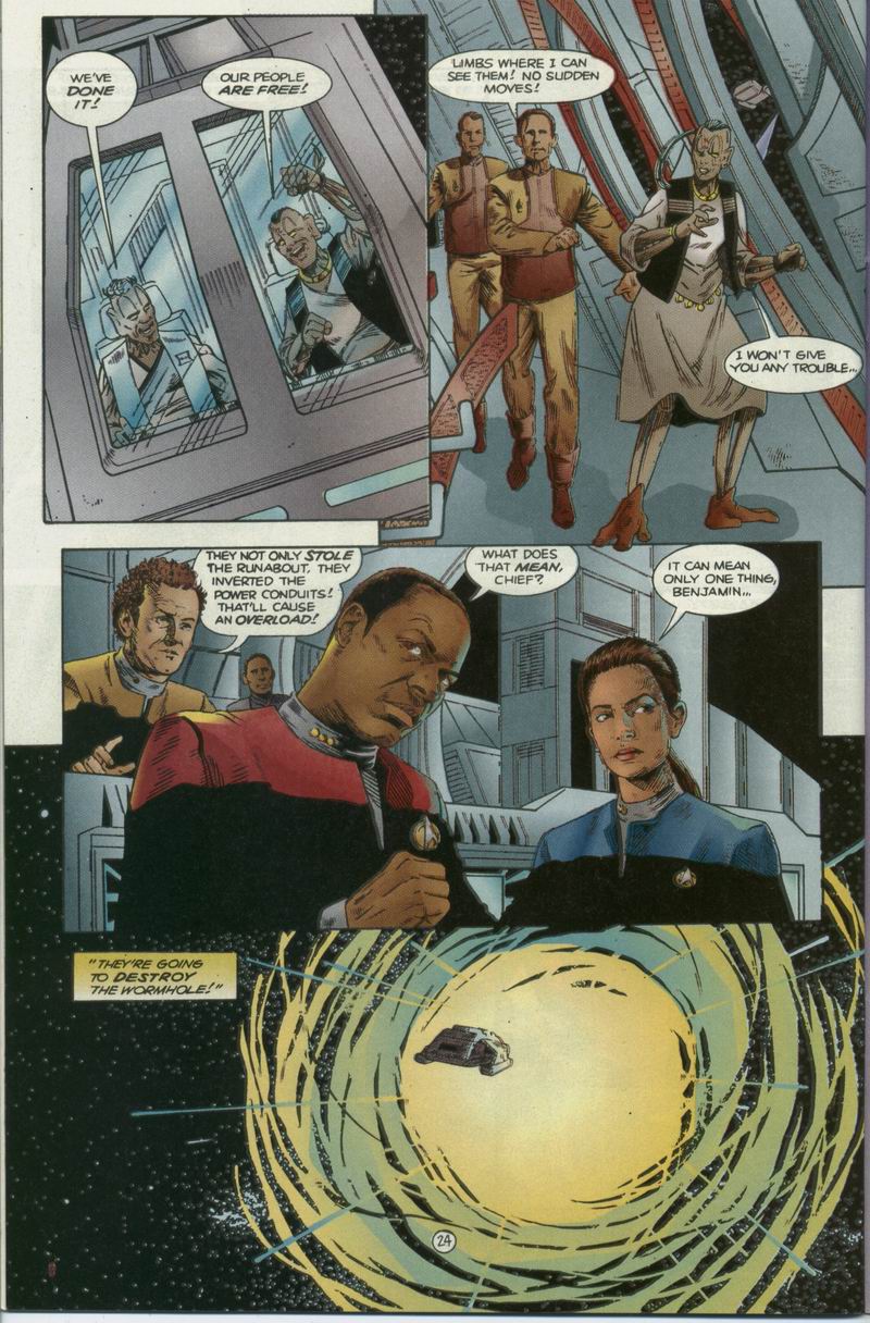 Read online Star Trek: Deep Space Nine (1993) comic -  Issue #4 - 24