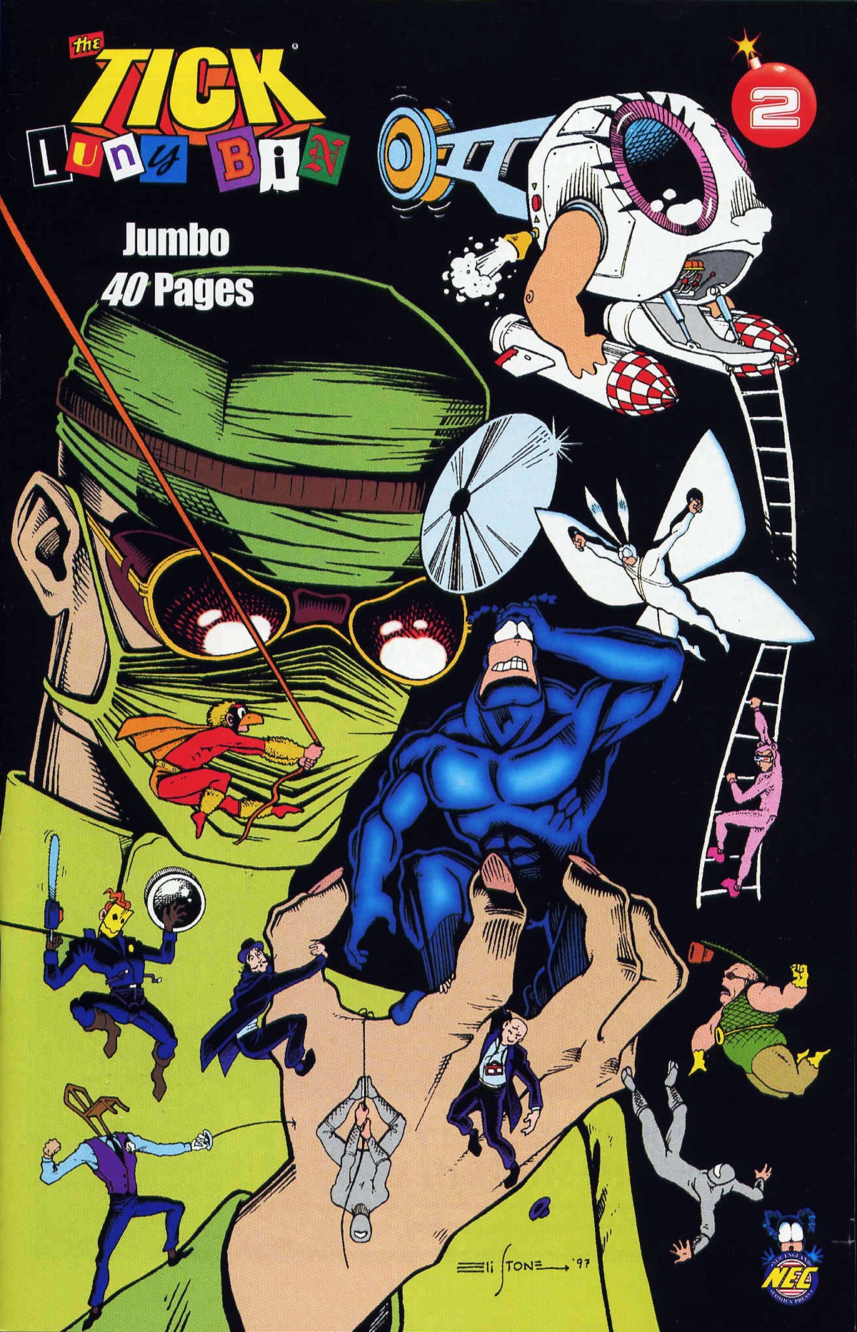 Read online The Tick: The Luny Bin Trilogy comic -  Issue #2 - 1