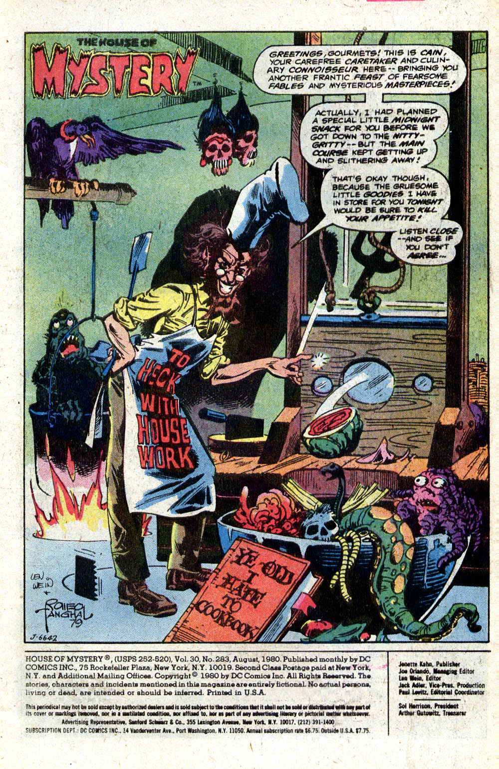 Read online House of Mystery (1951) comic -  Issue #283 - 2