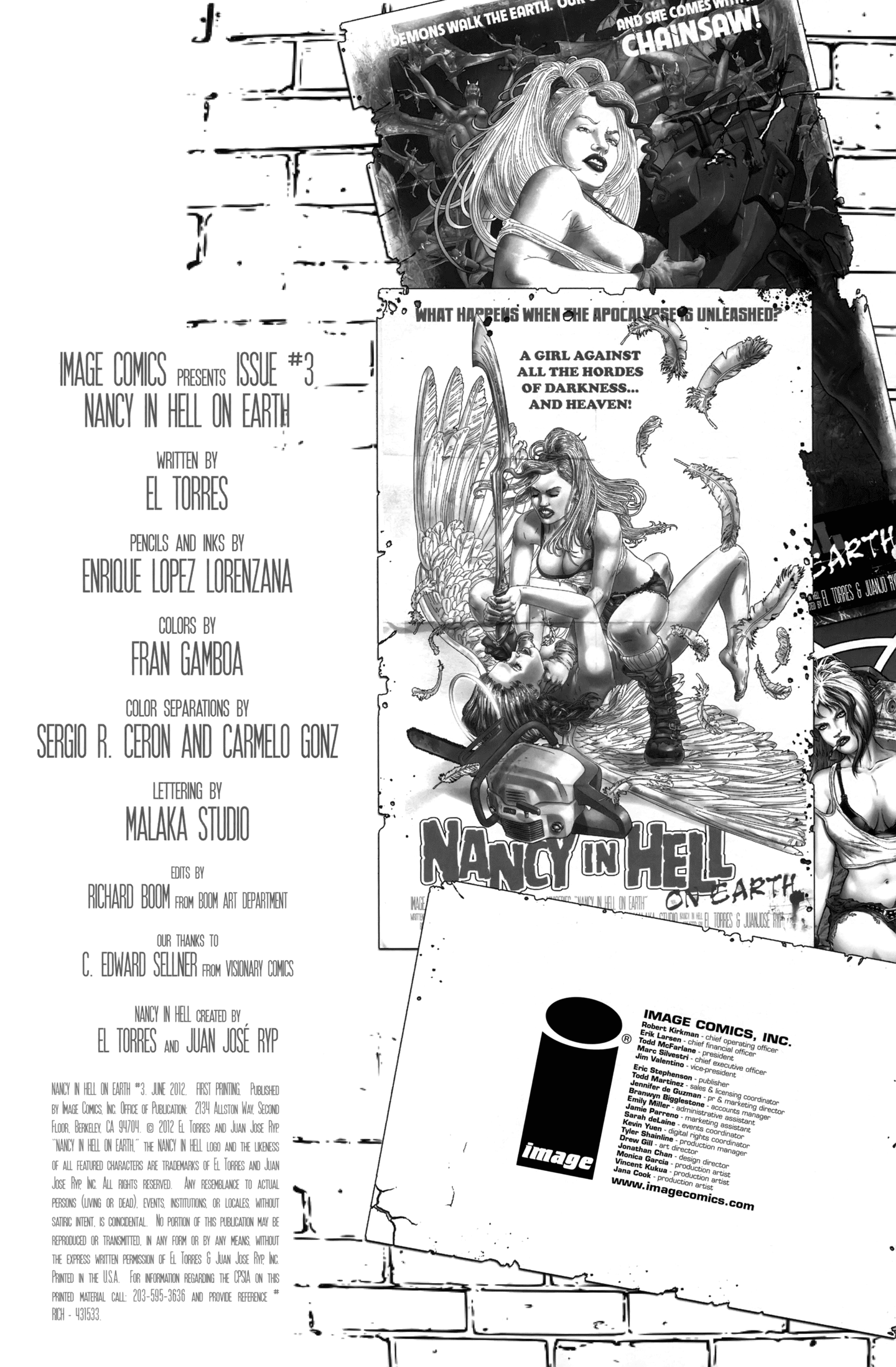 Read online Nancy in Hell On Earth comic -  Issue #3 - 2