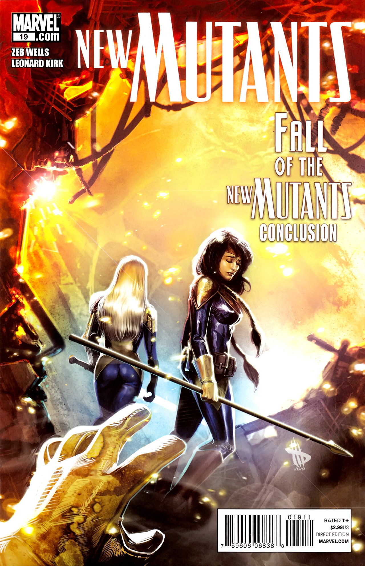 Read online New Mutants (2009) comic -  Issue #19 - 1