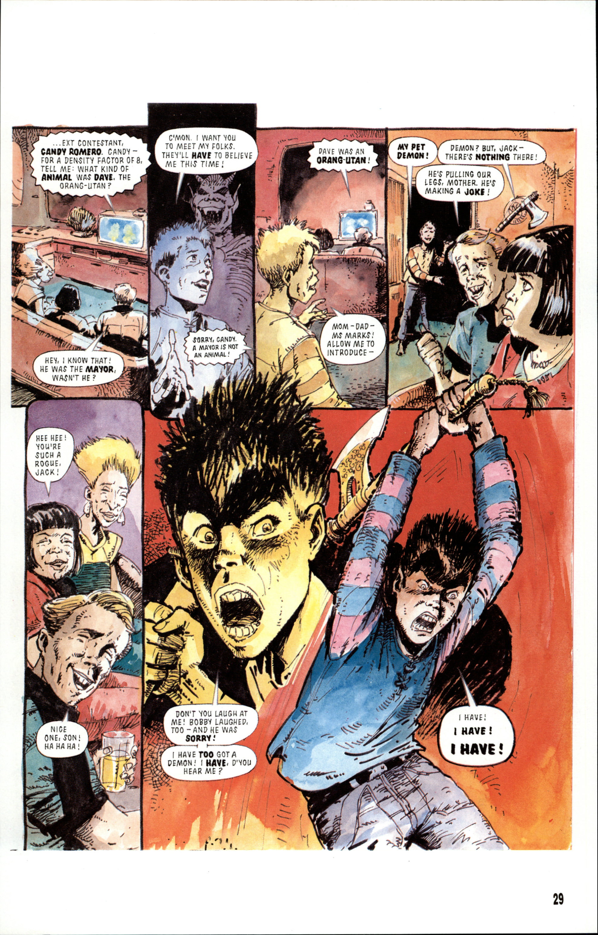 Read online Dredd Rules! comic -  Issue #8 - 31