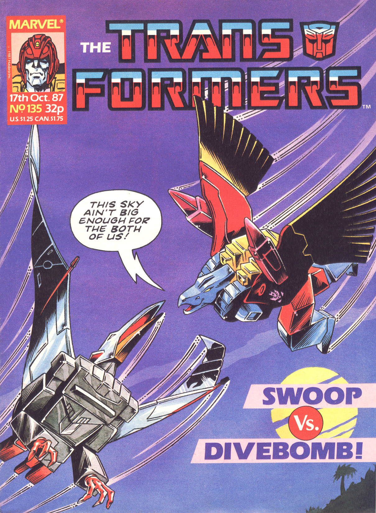 Read online The Transformers (UK) comic -  Issue #135 - 1