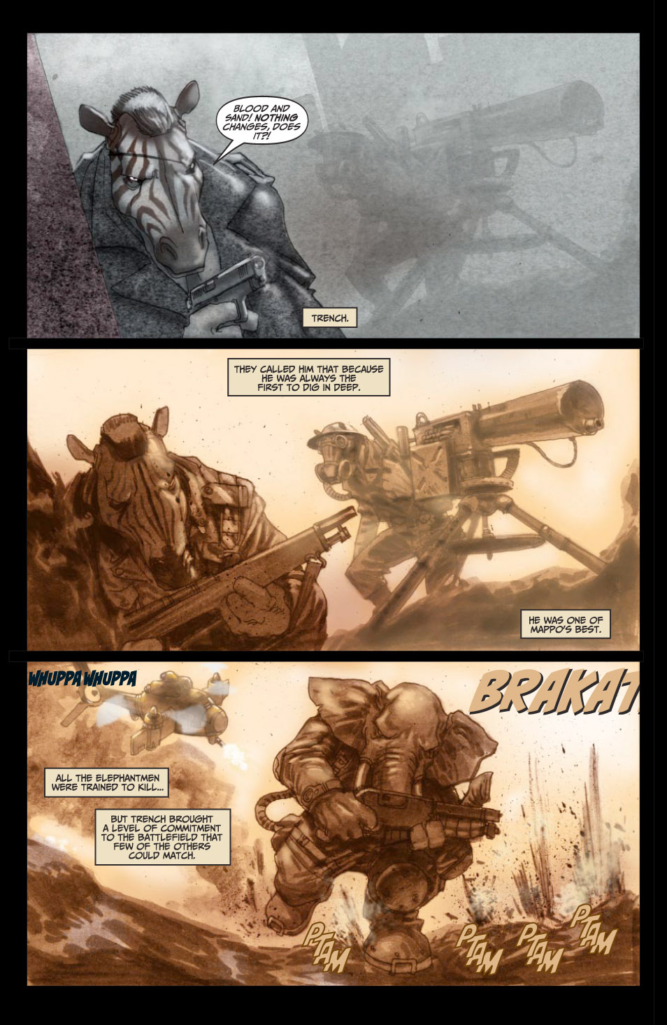 Read online Elephantmen comic -  Issue #8 - 9