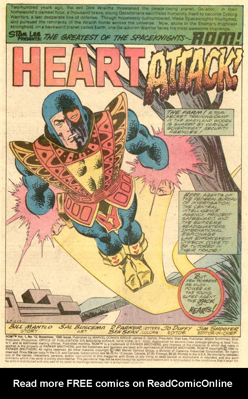 Read online ROM (1979) comic -  Issue #12 - 2
