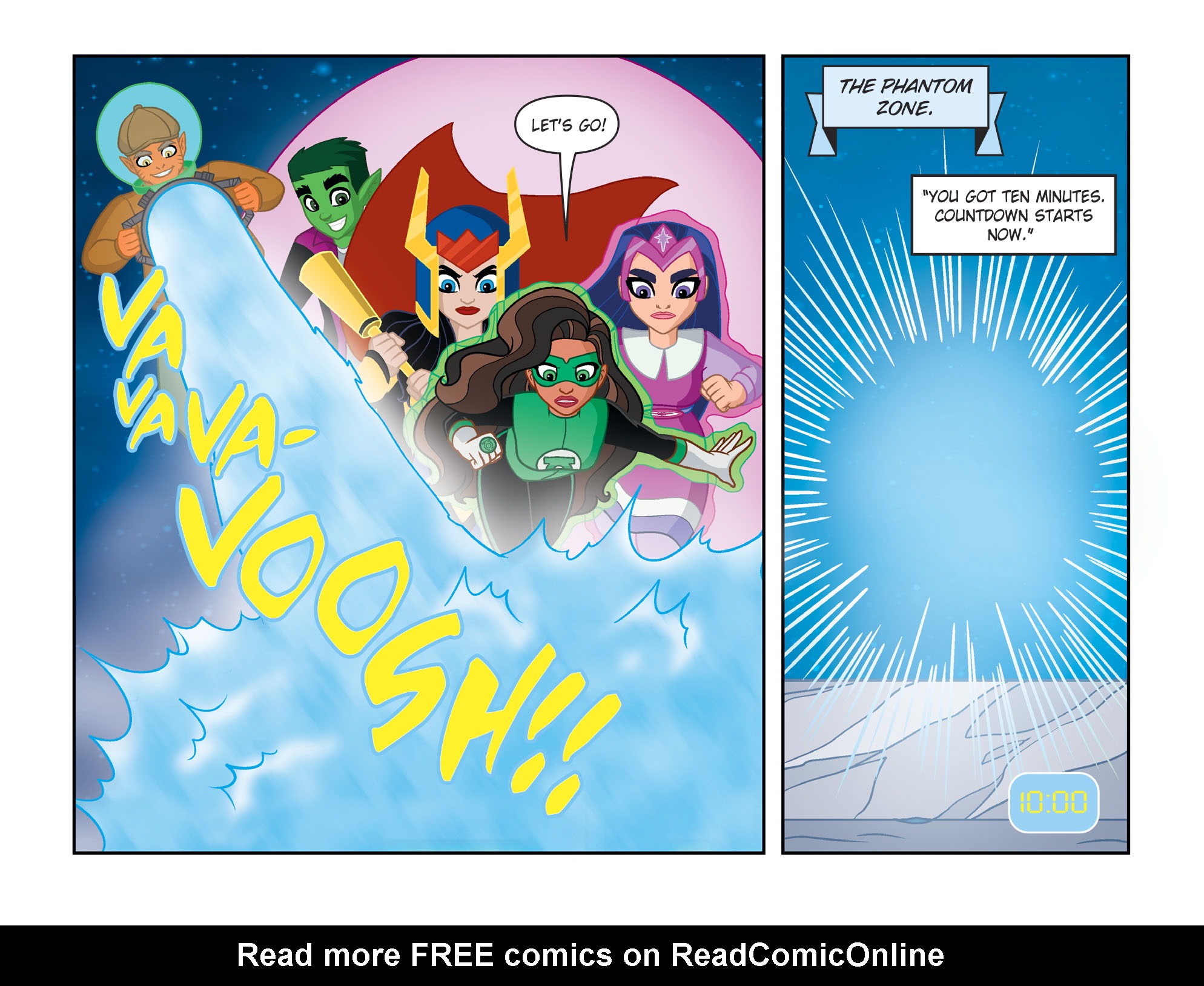 Read online DC Super Hero Girls: Spaced Out comic -  Issue #7 - 10