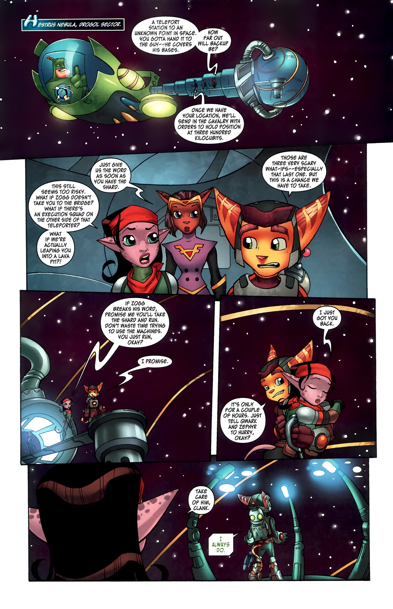 Read online Ratchet & Clank comic -  Issue #4 - 4