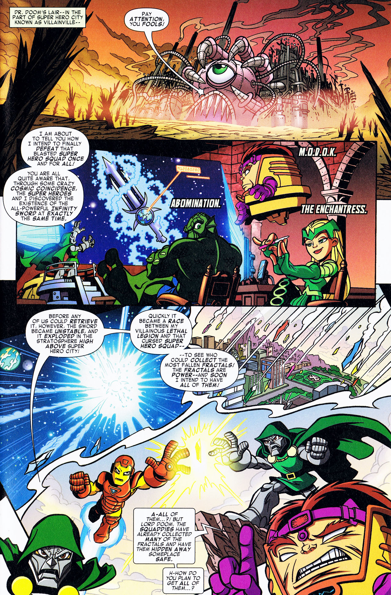 Read online Super Hero Squad comic -  Issue #1 - 3
