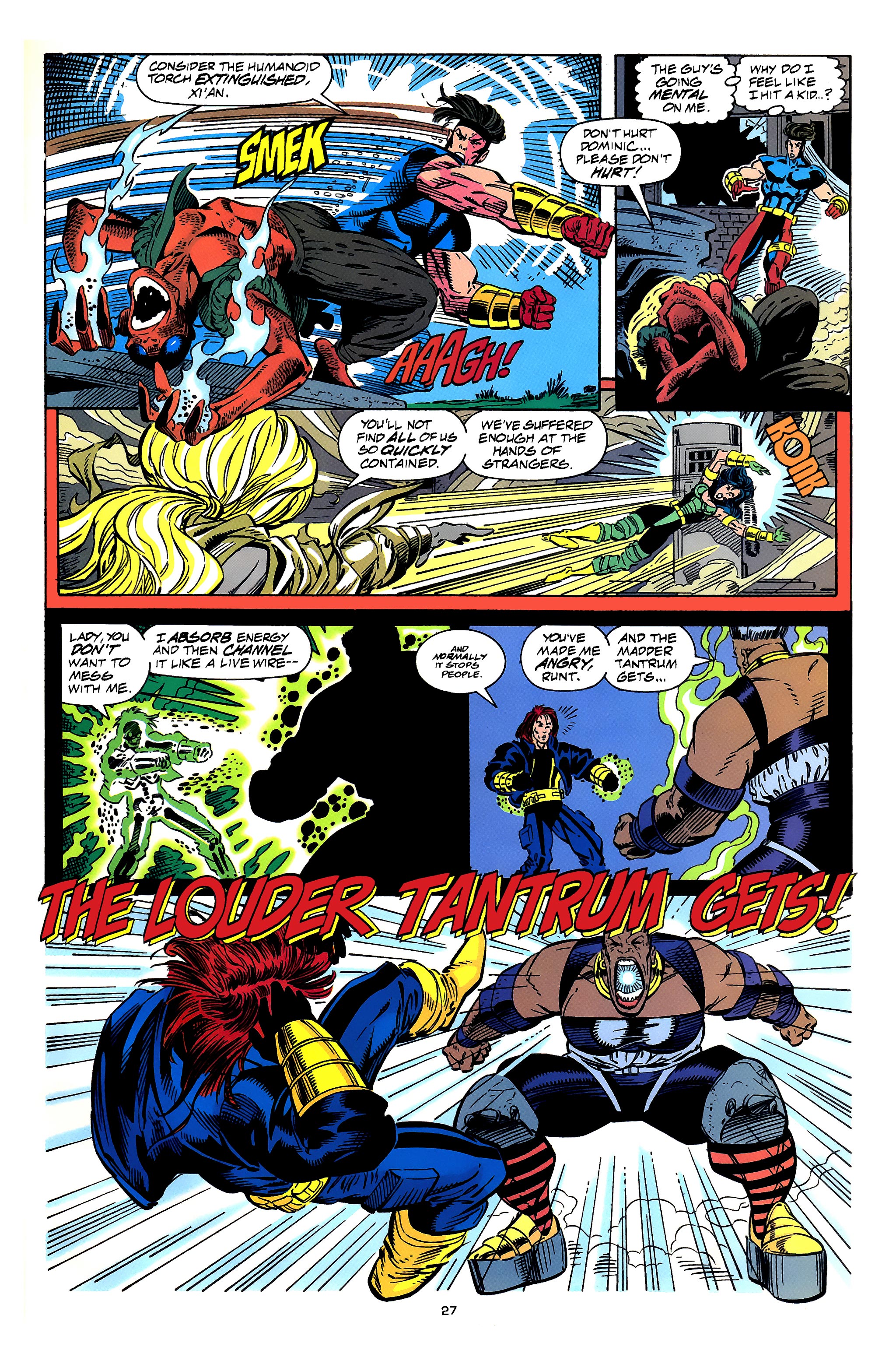 Read online X-Men 2099 comic -  Issue #6 - 21