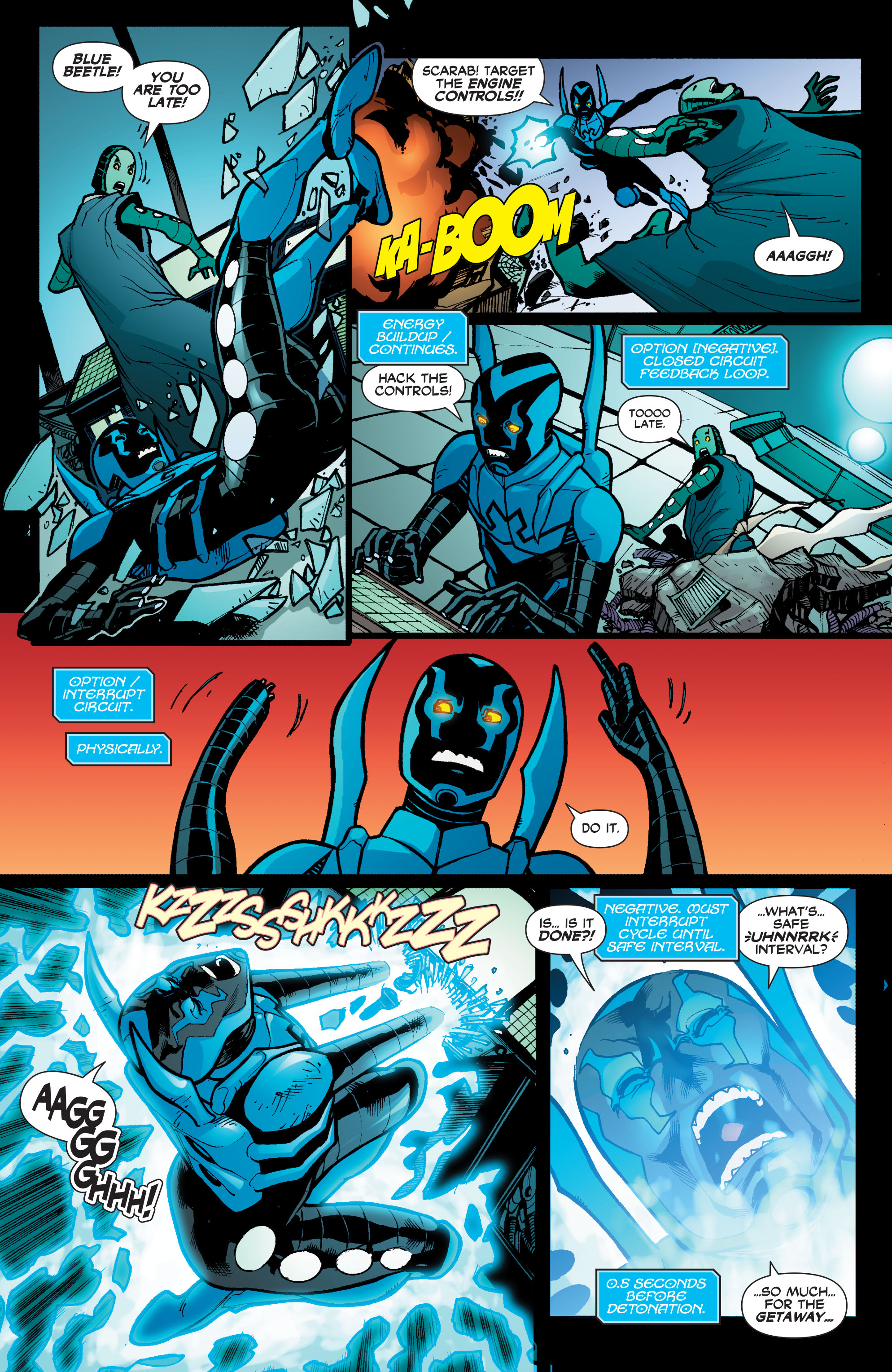 Read online Blue Beetle (2006) comic -  Issue #25 - 18