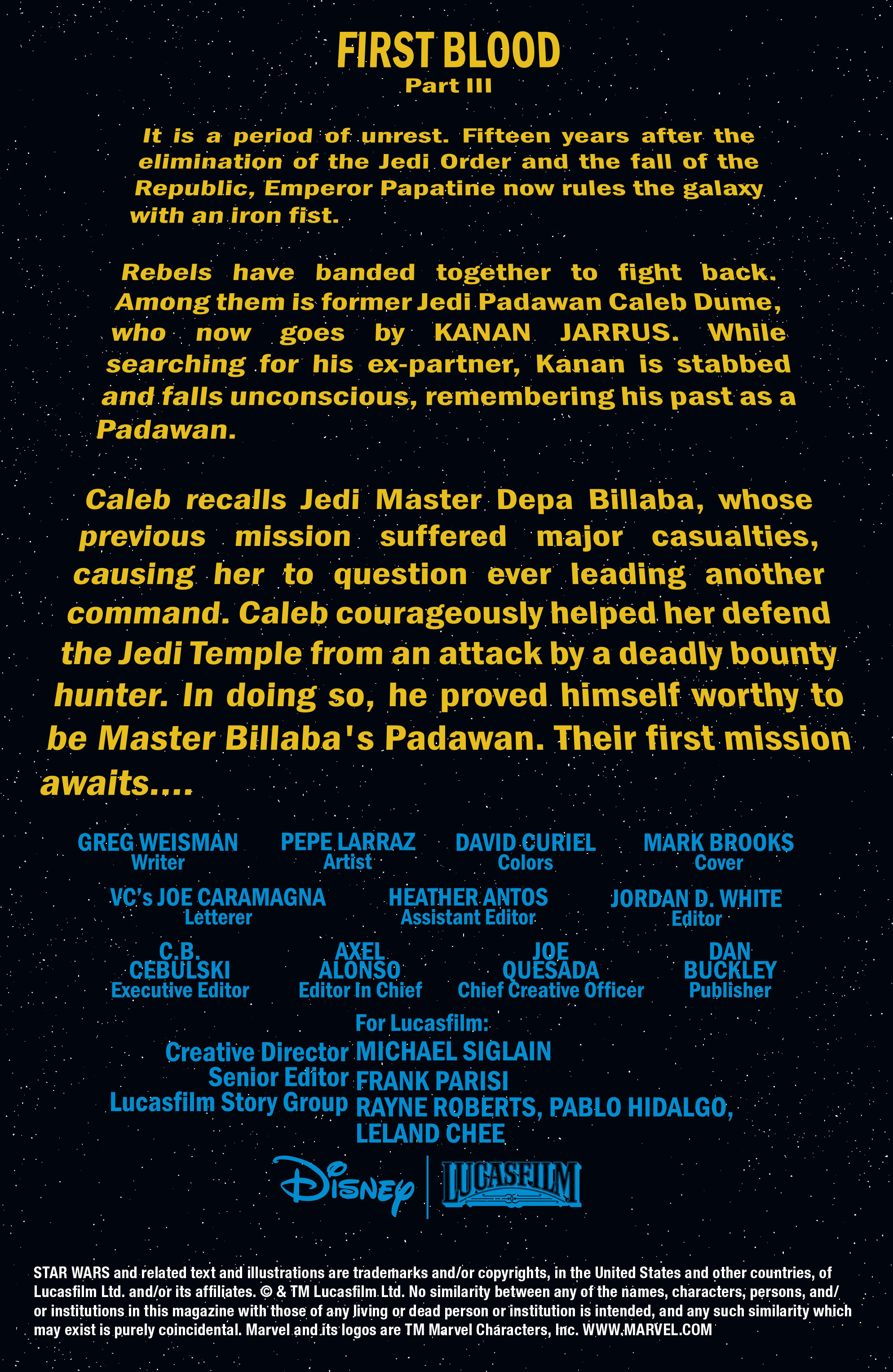 Read online Star Wars: Kanan: First Blood comic -  Issue # Full - 48